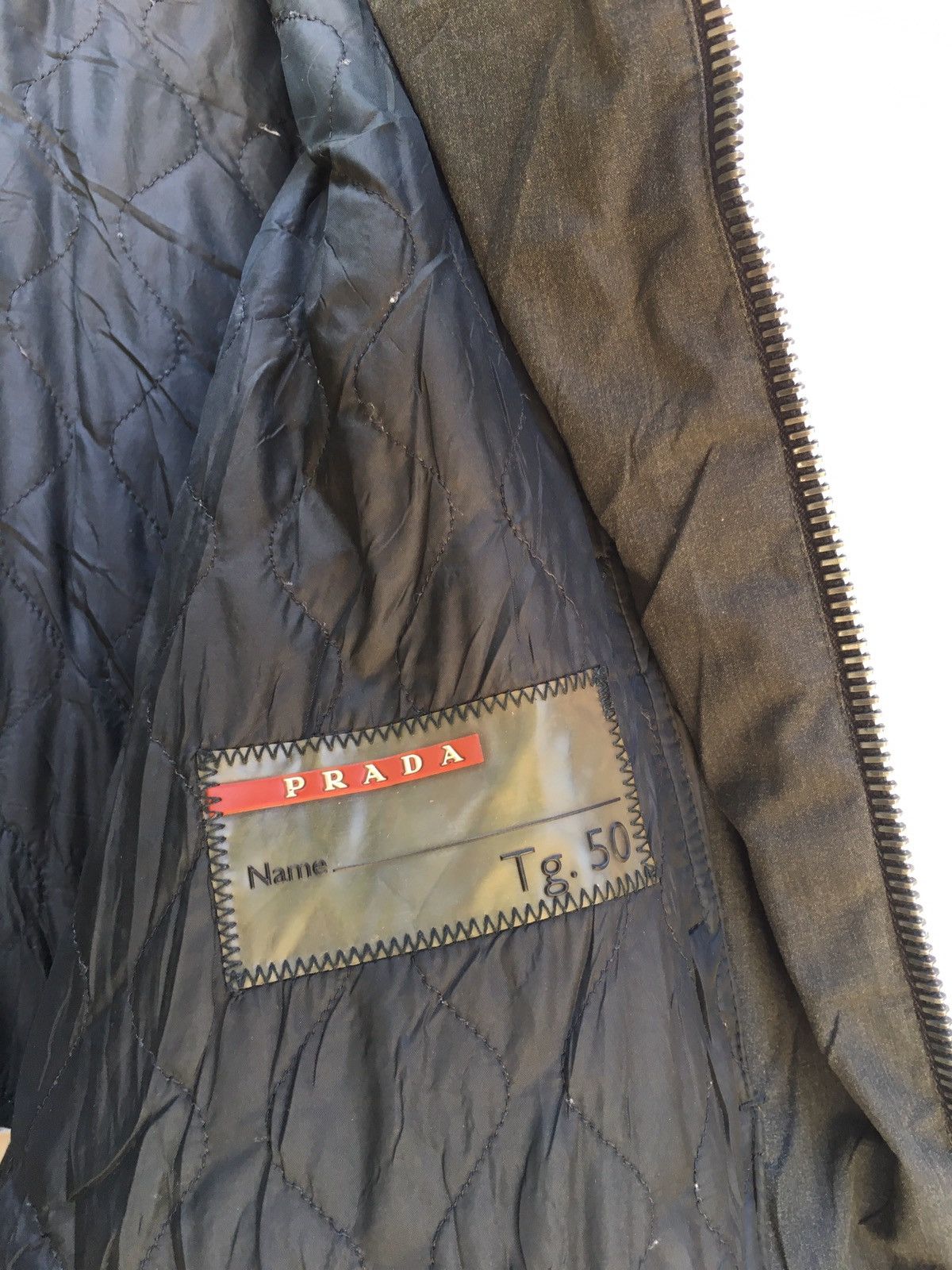 Prada Vintage Prada Long Coat / Jacket Size US XL / EU 56 / 4 - 14 Thumbnail