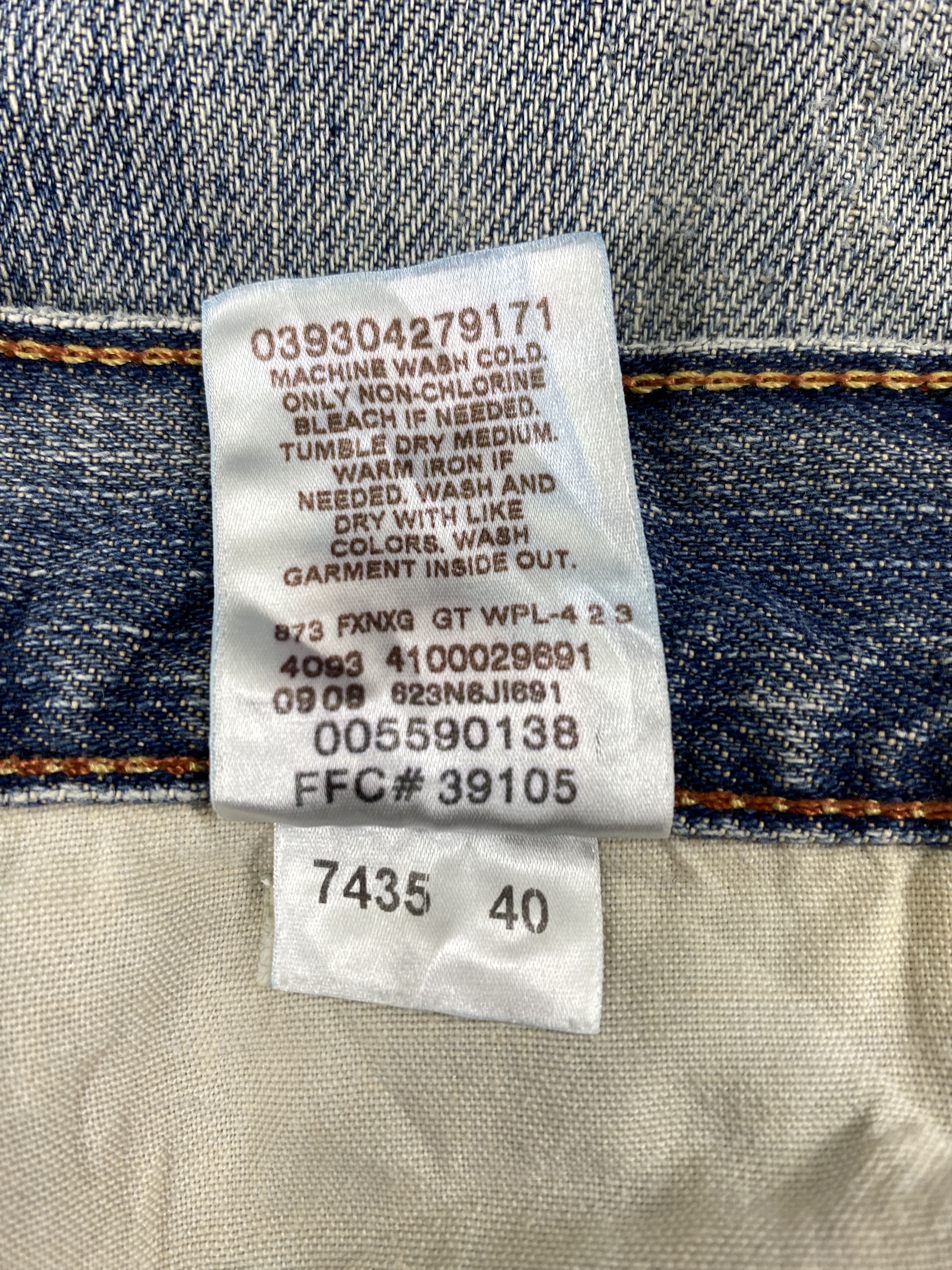 Levi's Blue Distressed Vintage Levi's 559 32x31.5 Denim -SJ047 Size US 32 / EU 48 - 9 Thumbnail