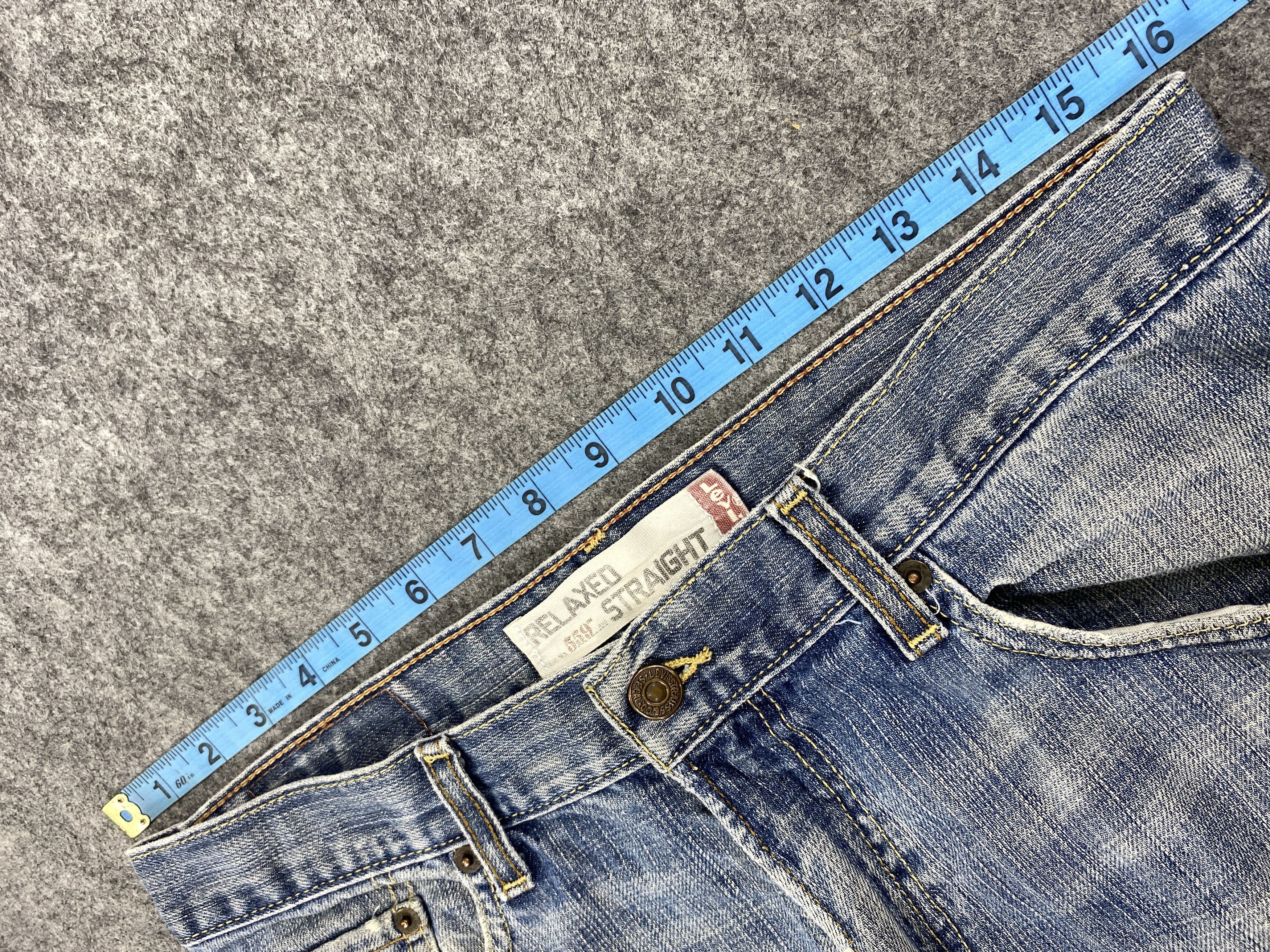 Levi's Blue Distressed Vintage Levi's 559 32x31.5 Denim -SJ047 Size US 32 / EU 48 - 5 Thumbnail