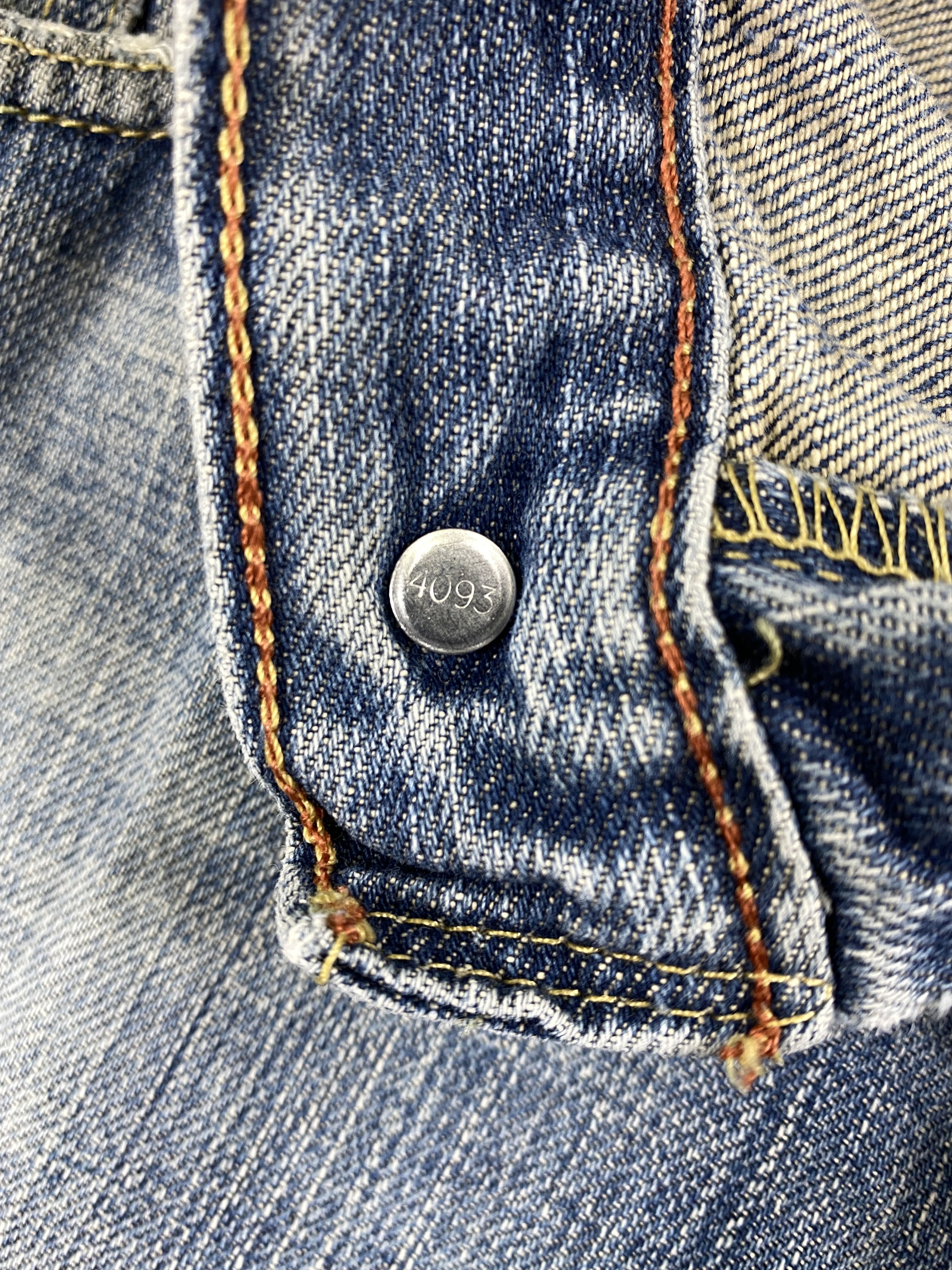 Levi's Blue Distressed Vintage Levi's 559 32x31.5 Denim -SJ047 Size US 32 / EU 48 - 7 Thumbnail