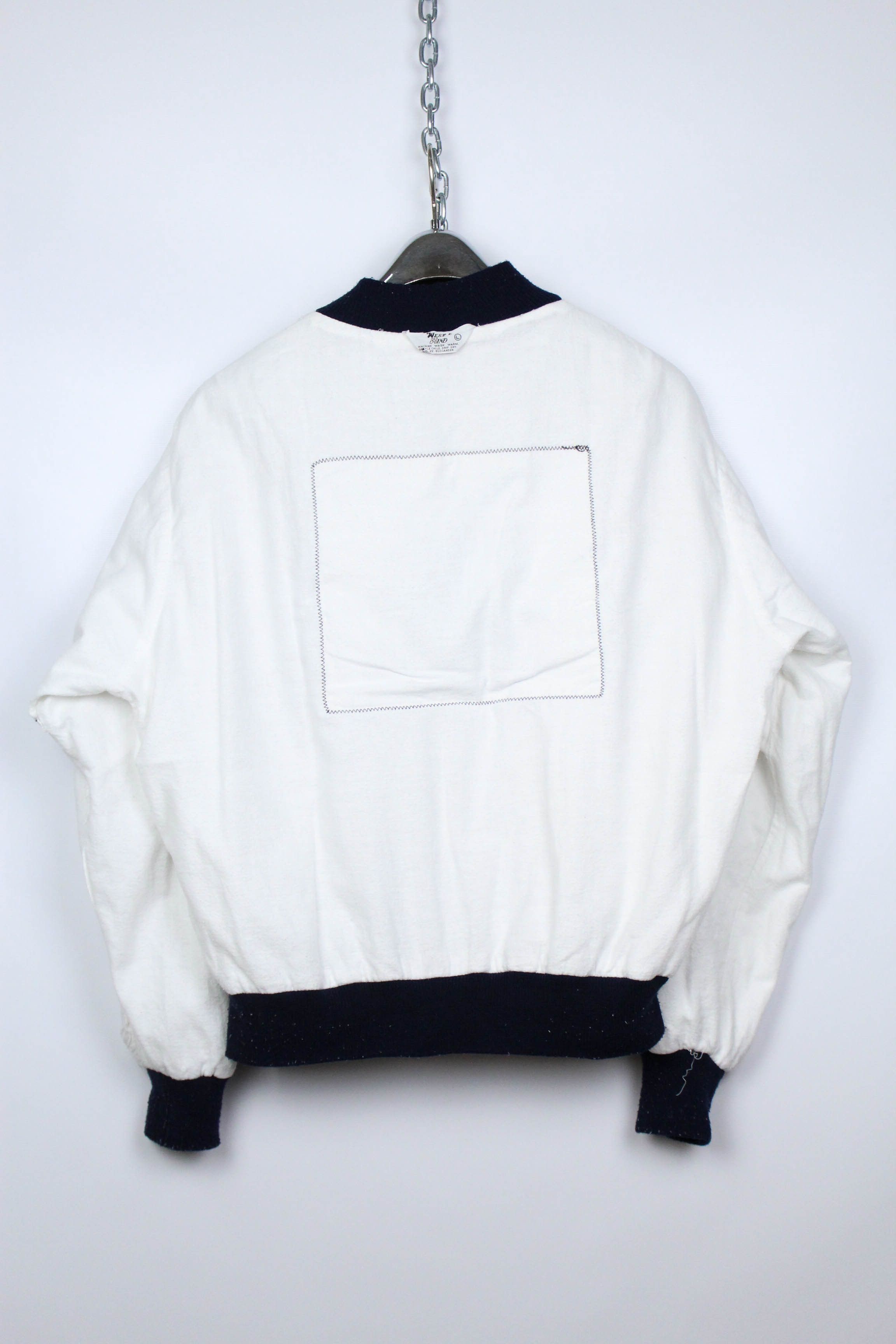 Vintage 90s Vintage Model Aviation Academy Satin Nylon Bomber Jacket Size US L / EU 52-54 / 3 - 9 Thumbnail