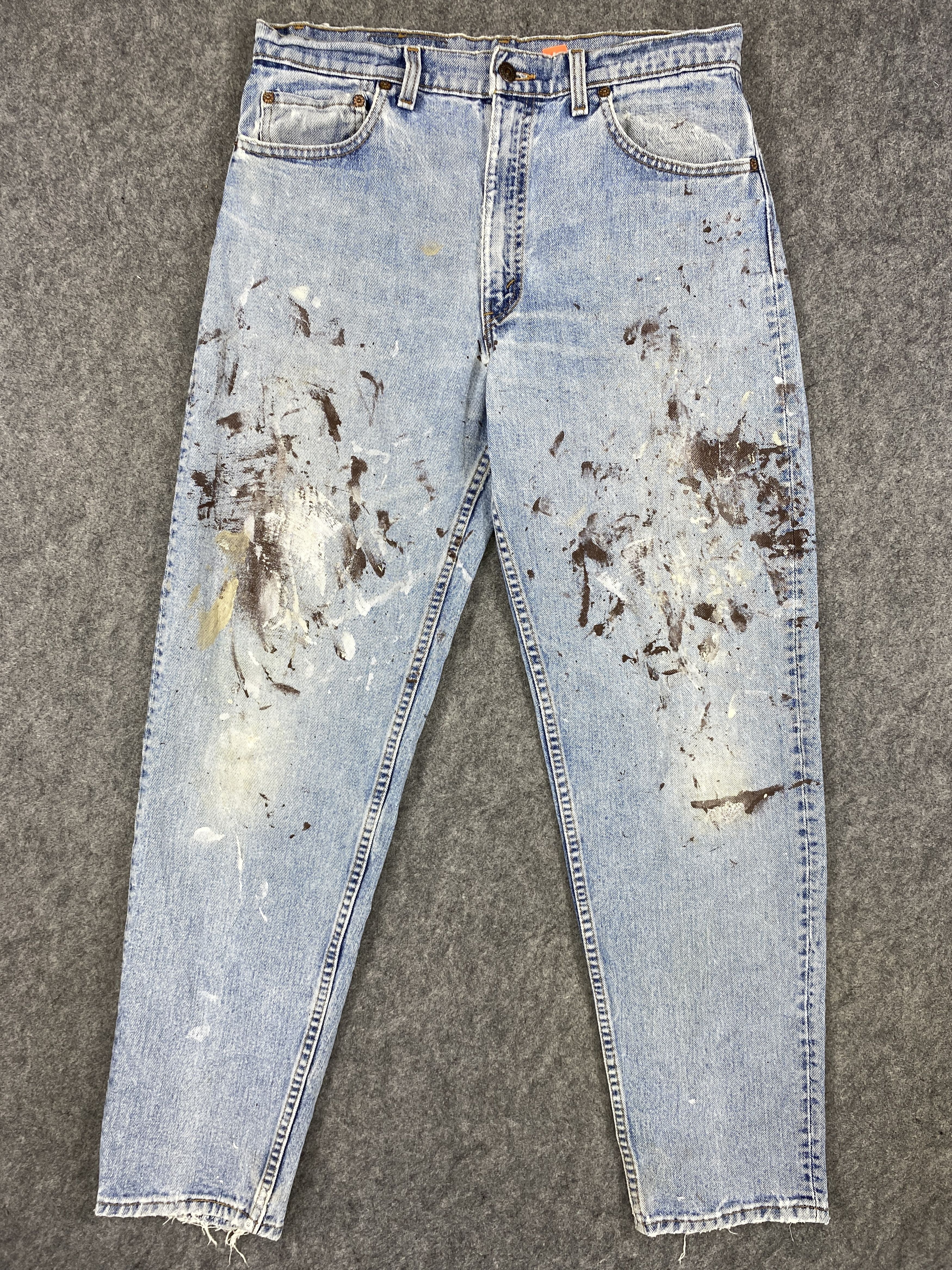 Levi's 90s Light Wash Vintage Levi's 550 USA 33x30.5 Denim -JN1235 Size US 33 - 1 Thumbnail