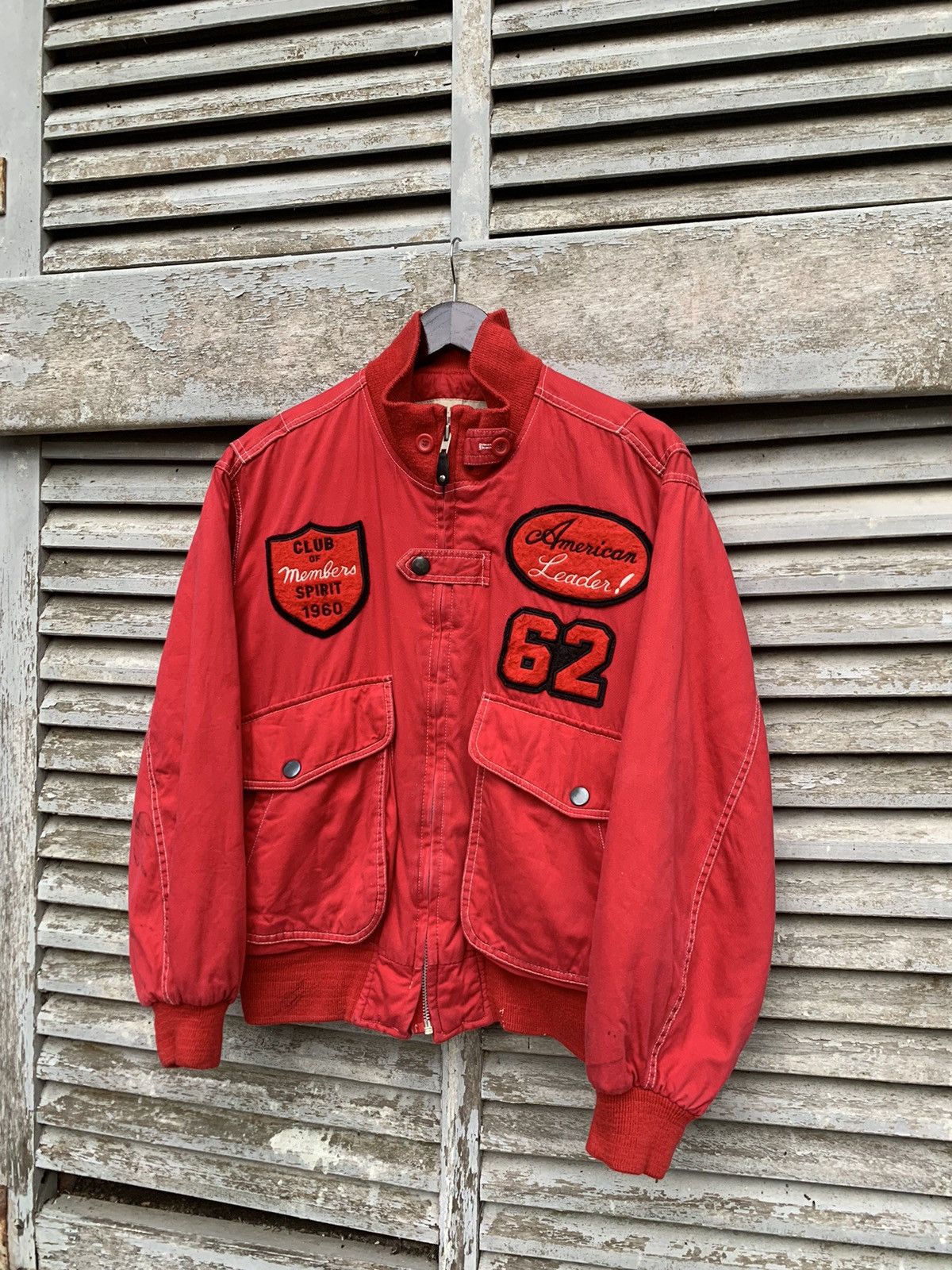 Vintage VINTAGE COMMANDING OFFICER FLIGHT STAFF BOMBER JACKET Size US M / EU 48-50 / 2 - 5 Thumbnail