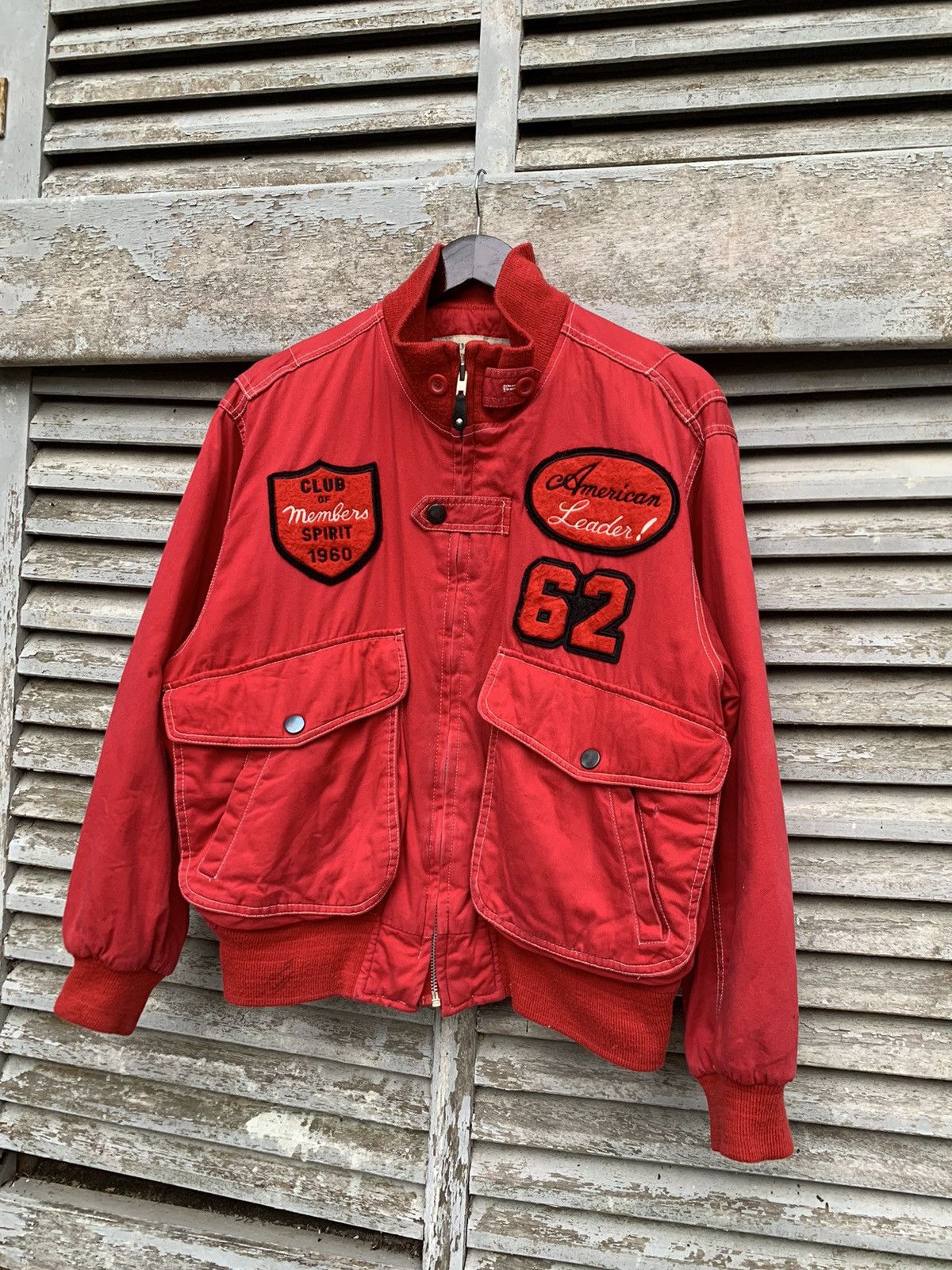 Vintage VINTAGE COMMANDING OFFICER FLIGHT STAFF BOMBER JACKET Size US M / EU 48-50 / 2 - 6 Thumbnail