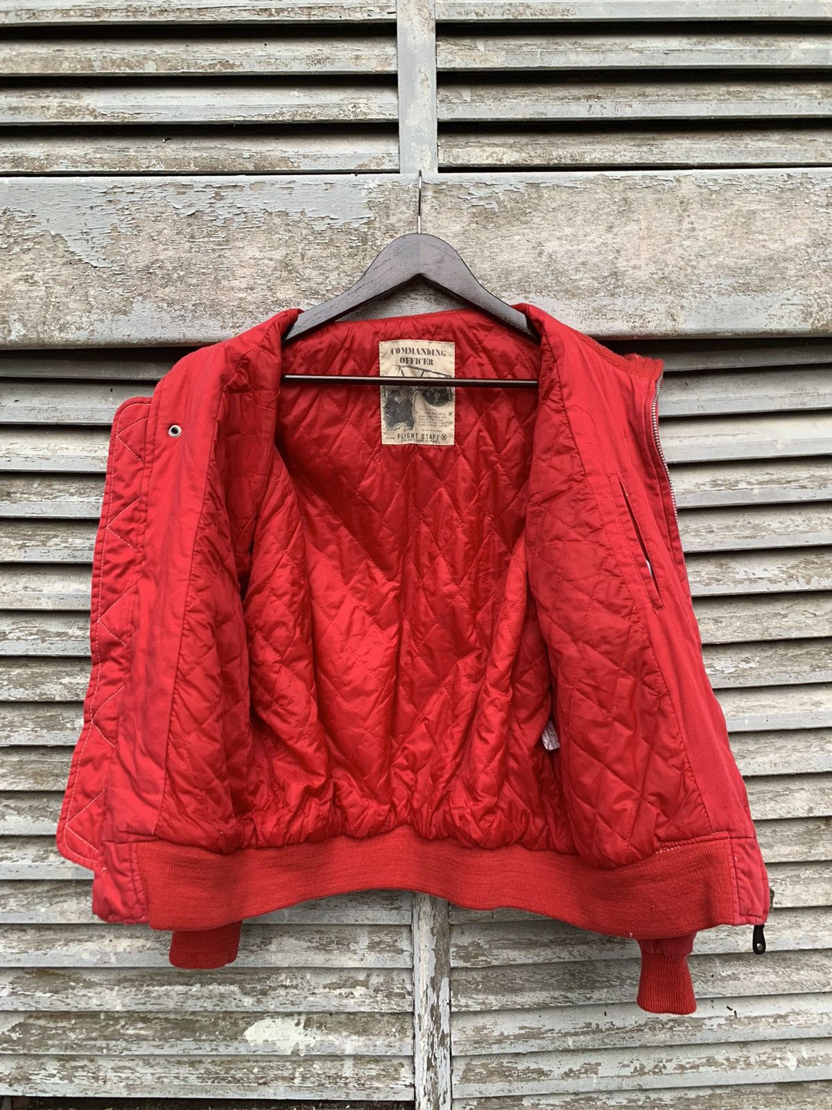 Vintage VINTAGE COMMANDING OFFICER FLIGHT STAFF BOMBER JACKET Size US M / EU 48-50 / 2 - 7 Thumbnail