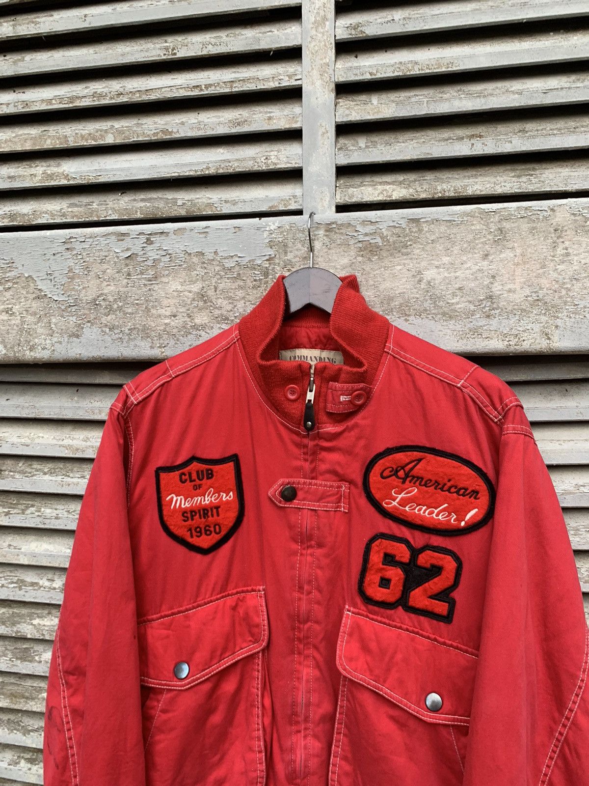 Vintage VINTAGE COMMANDING OFFICER FLIGHT STAFF BOMBER JACKET Size US M / EU 48-50 / 2 - 3 Thumbnail