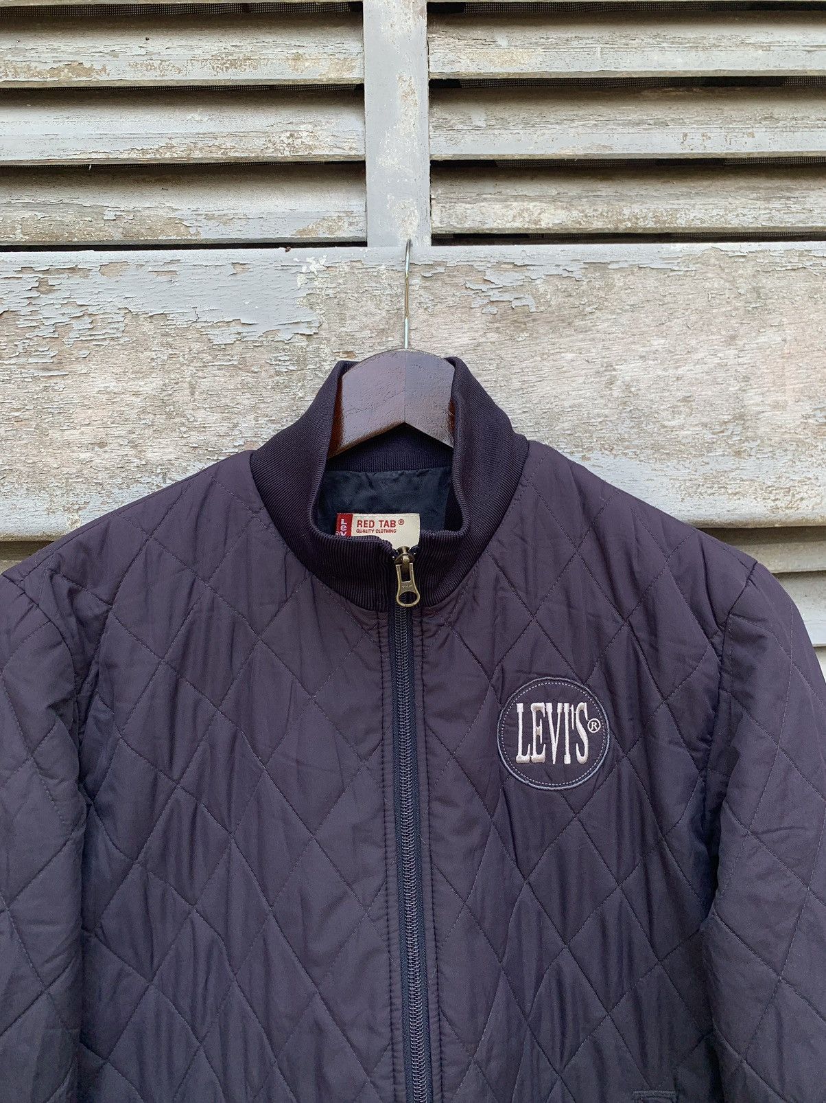 Levi's Levi's Red Tab Varsity Diamond Quilted Puffer Jacket Size US S / EU 44-46 / 1 - 4 Thumbnail
