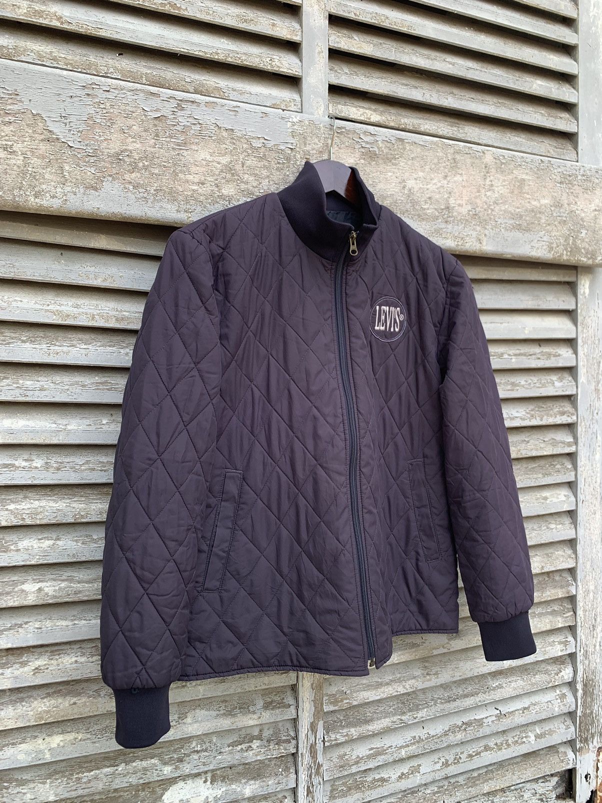 Levi's Levi's Red Tab Varsity Diamond Quilted Puffer Jacket Size US S / EU 44-46 / 1 - 5 Thumbnail