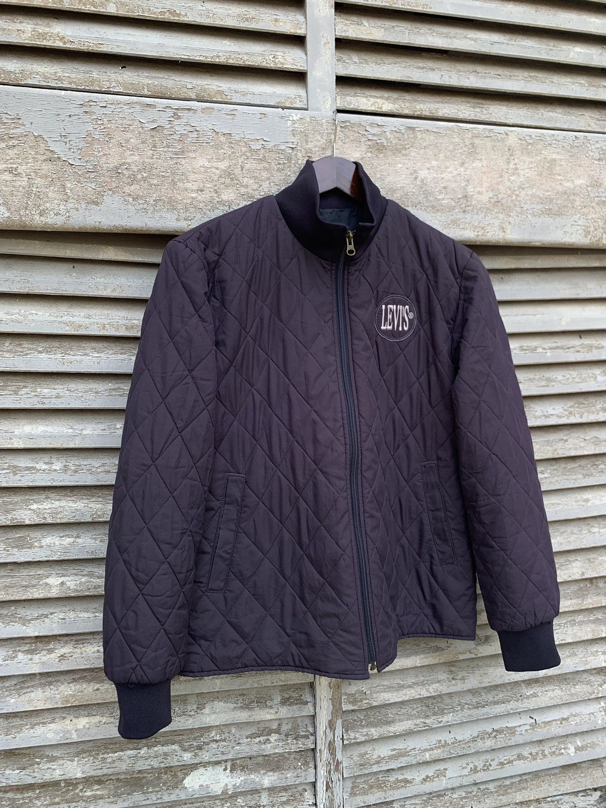 Levi's Levi's Red Tab Varsity Diamond Quilted Puffer Jacket Size US S / EU 44-46 / 1 - 3 Thumbnail
