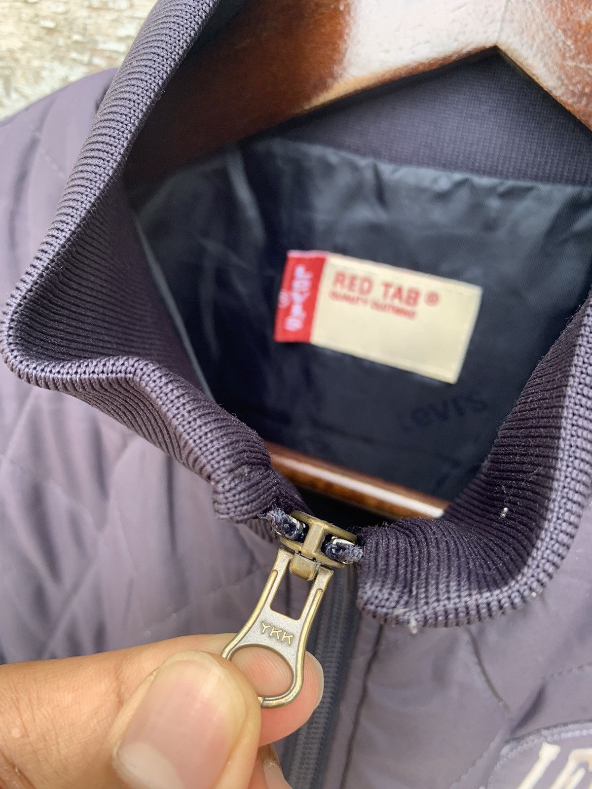 Levi's Levi's Red Tab Varsity Diamond Quilted Puffer Jacket Size US S / EU 44-46 / 1 - 10 Thumbnail