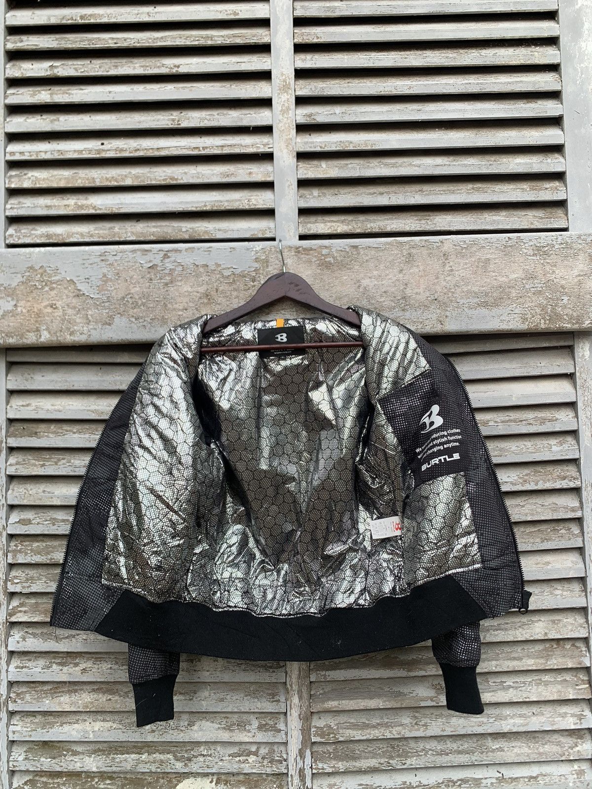 Japanese Brand 🪖Japanese Brand BURTLE Black Camo Bomber Jacket Size US XS / EU 42 / 0 - 7 Thumbnail