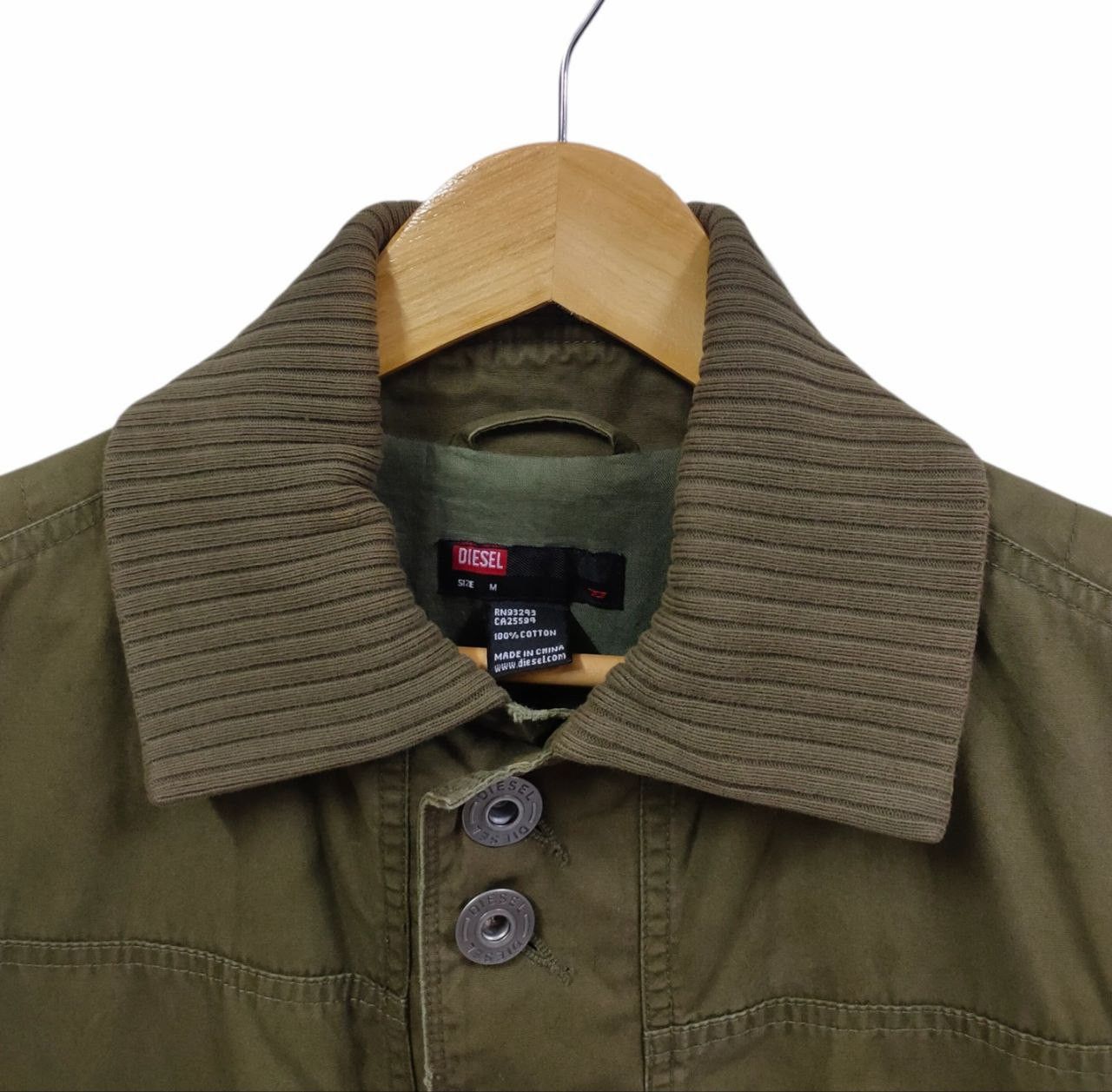 Diesel Vintage Diesel Crop top Cotton Jacket Size M / US 6-8 / IT 42-44 - 3 Thumbnail