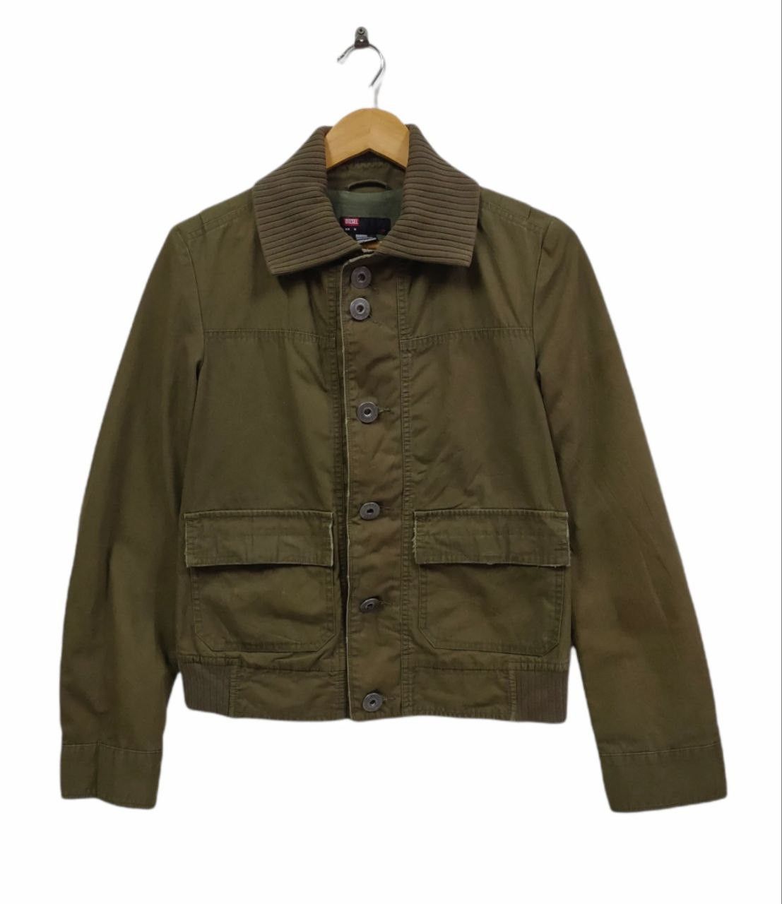 Diesel Vintage Diesel Crop top Cotton Jacket Size M / US 6-8 / IT 42-44 - 2 Thumbnail