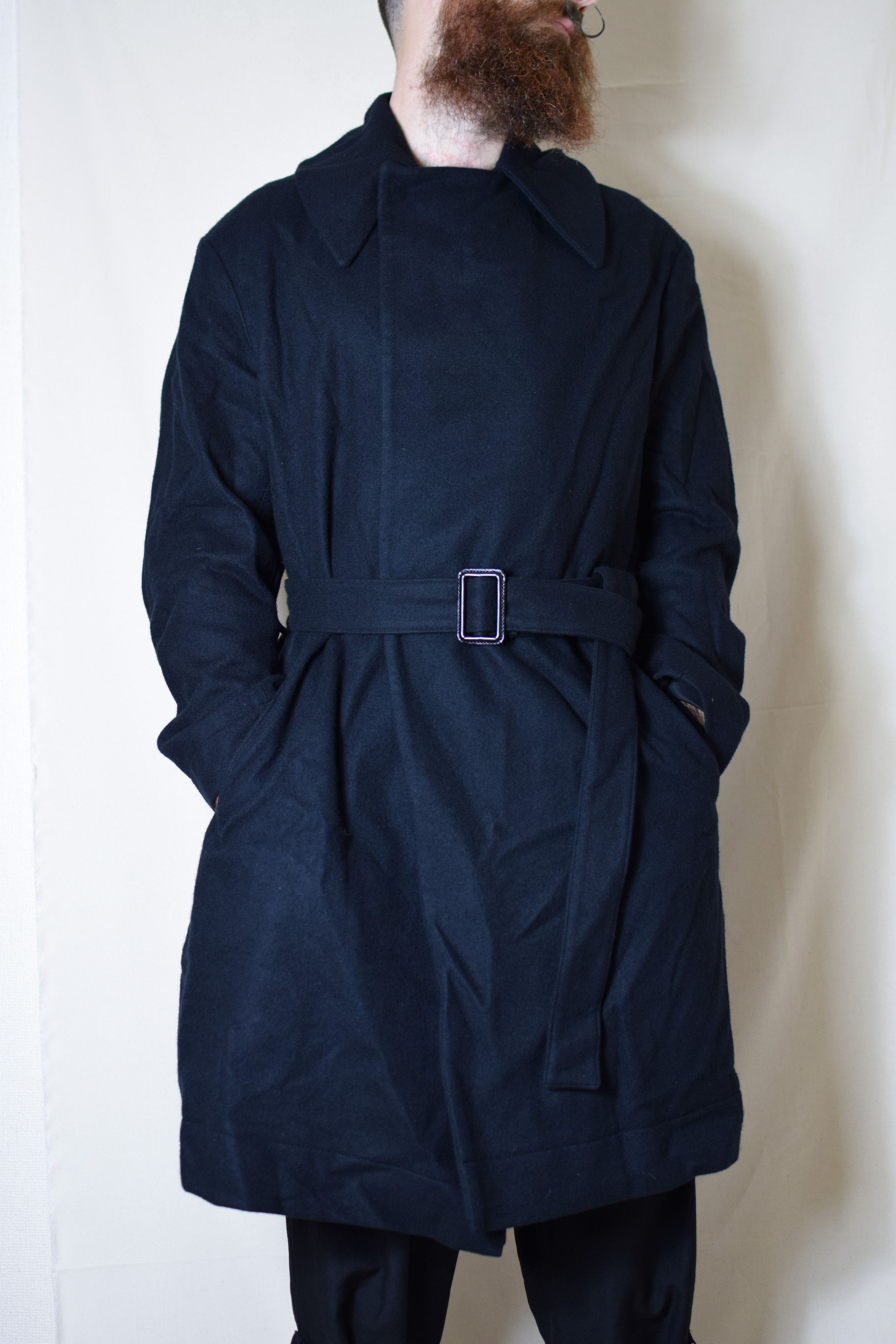 image of Yohji Yamamoto YYPH Aw16 Coat - Hr-C31-146 in Black, Men's (Size Large)