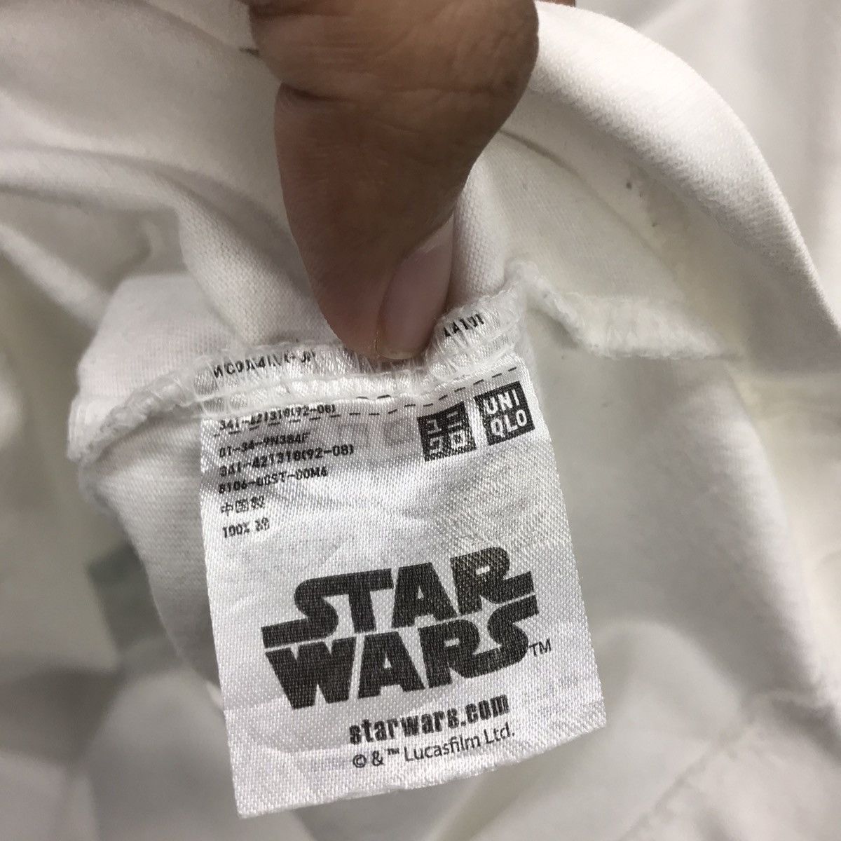 Nigo × Star Wars × Uniqlo Rare!! Japanese Brand Tee Uniqlo X STAR WARS X NIGO Size US XL / EU 56 / 4 - 11 Thumbnail
