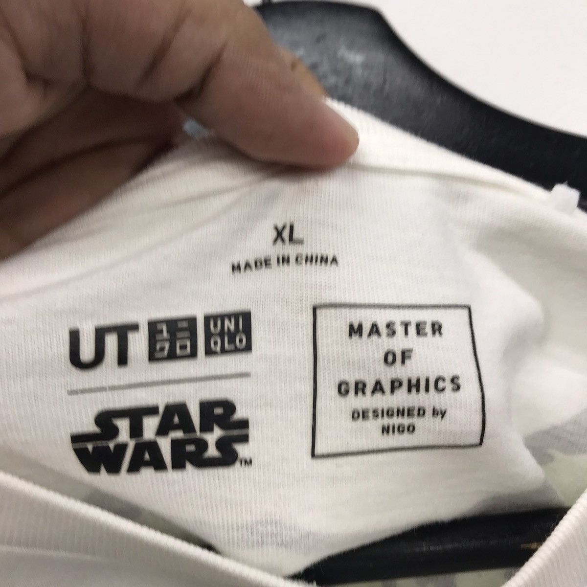 Nigo × Star Wars × Uniqlo Rare!! Japanese Brand Tee Uniqlo X STAR WARS X NIGO Size US XL / EU 56 / 4 - 10 Thumbnail