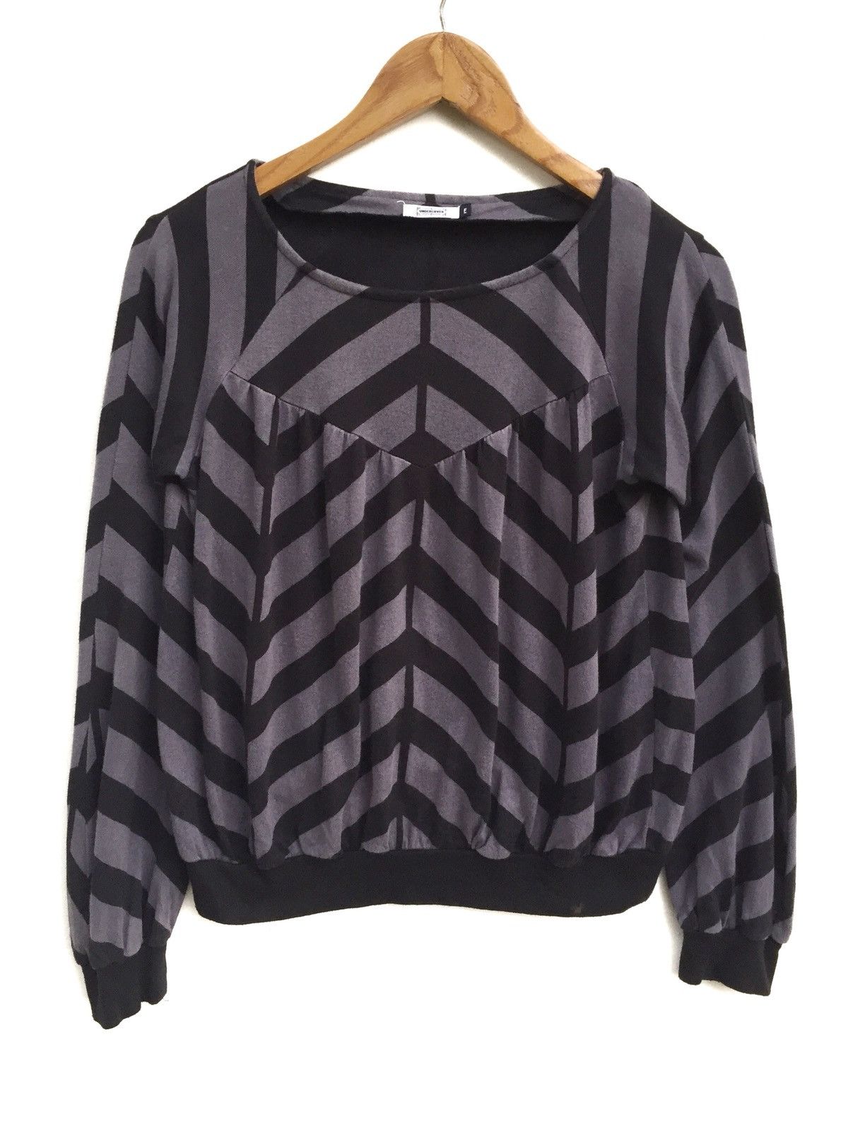 Jun Takahashi × Undercover Vintage Undercover Jun Takahashi Stripes LS Shirts Size US S / EU 44-46 / 1 - 1 Thumbnail