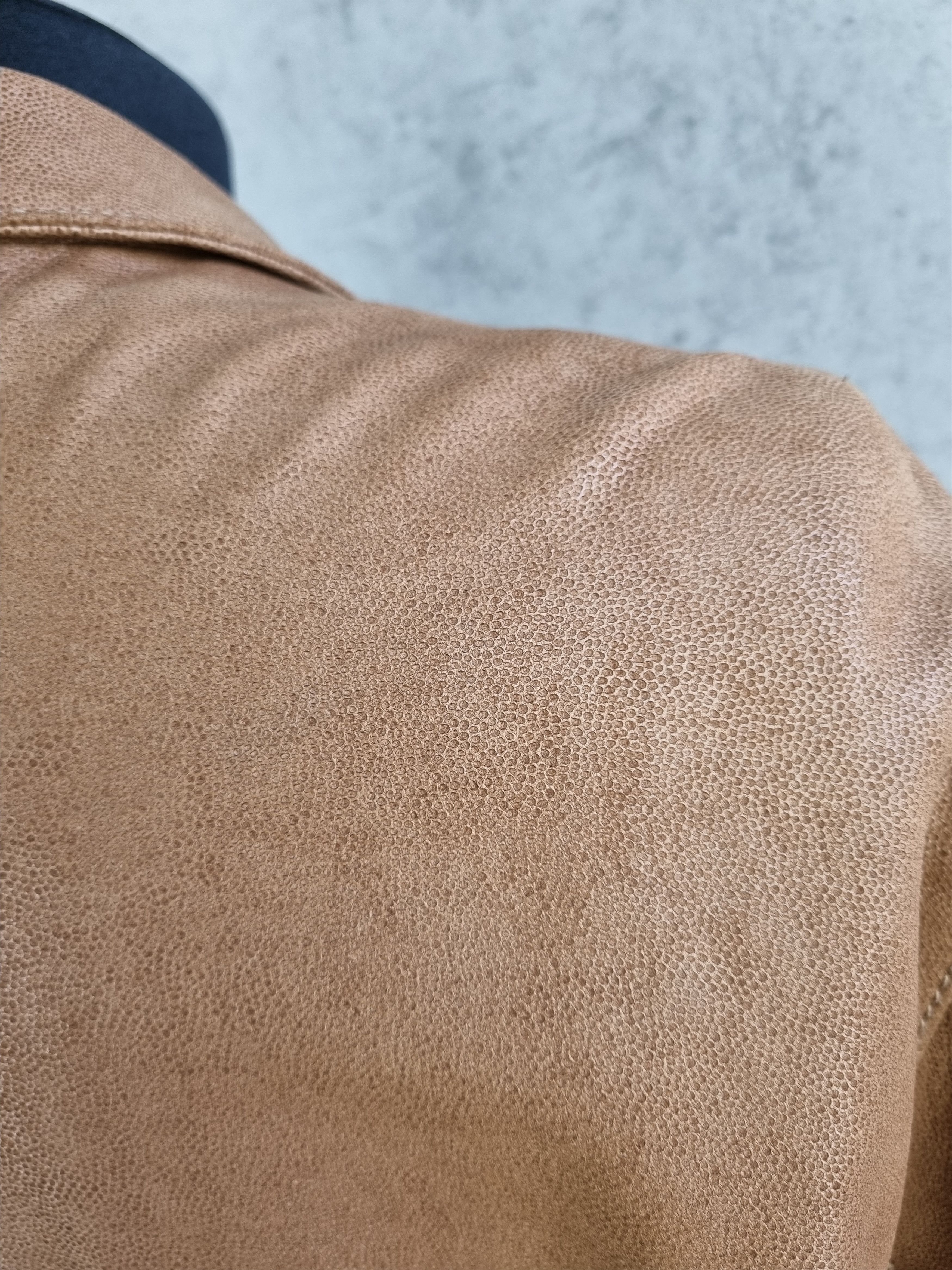 Genuine Leather RRP ±1500$ Rare LATINI Handmade in Italy leather Jacket Size US L / EU 52-54 / 3 - 16 Thumbnail