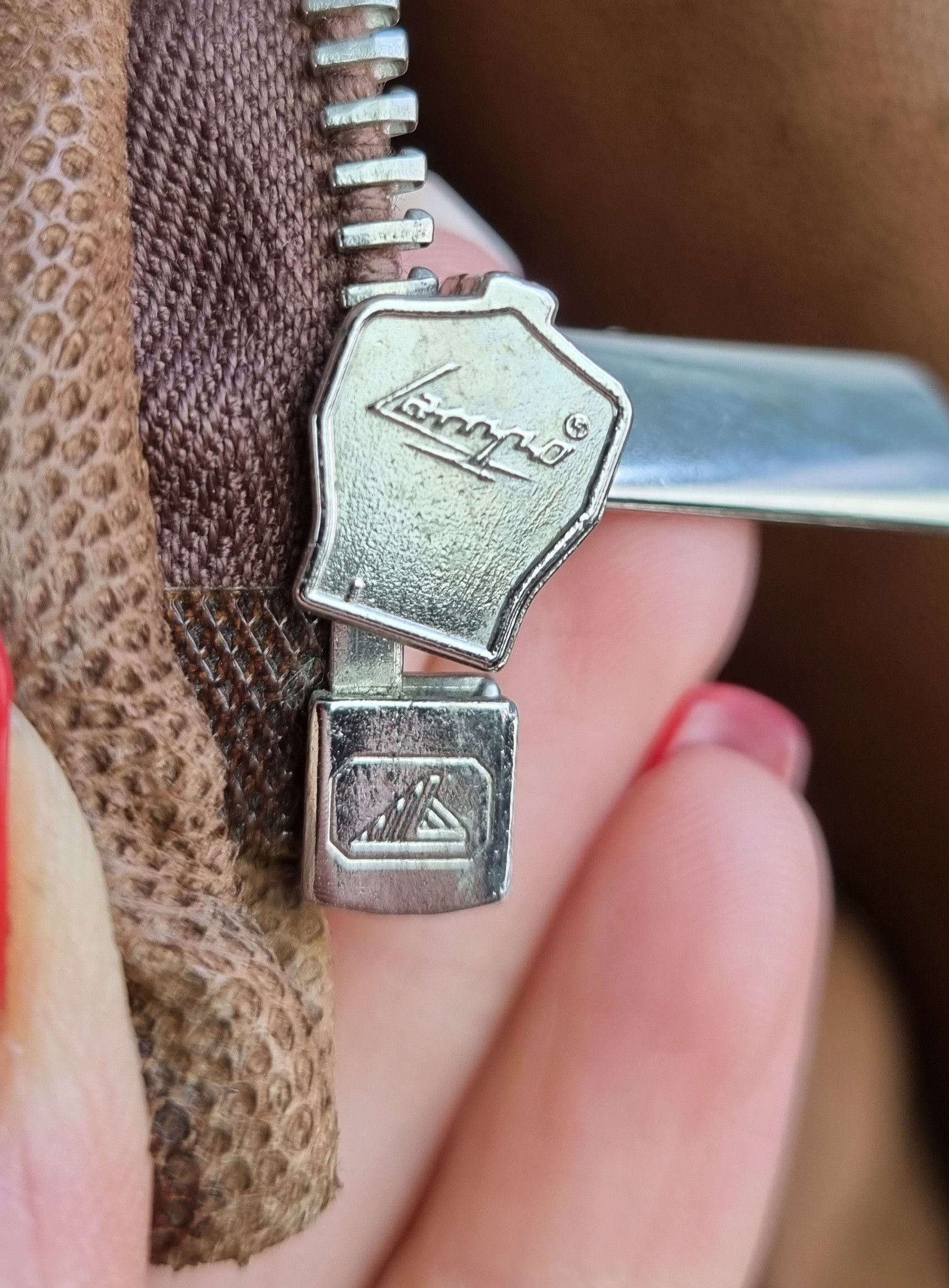 Genuine Leather RRP ±1500$ Rare LATINI Handmade in Italy leather Jacket Size US L / EU 52-54 / 3 - 12 Thumbnail