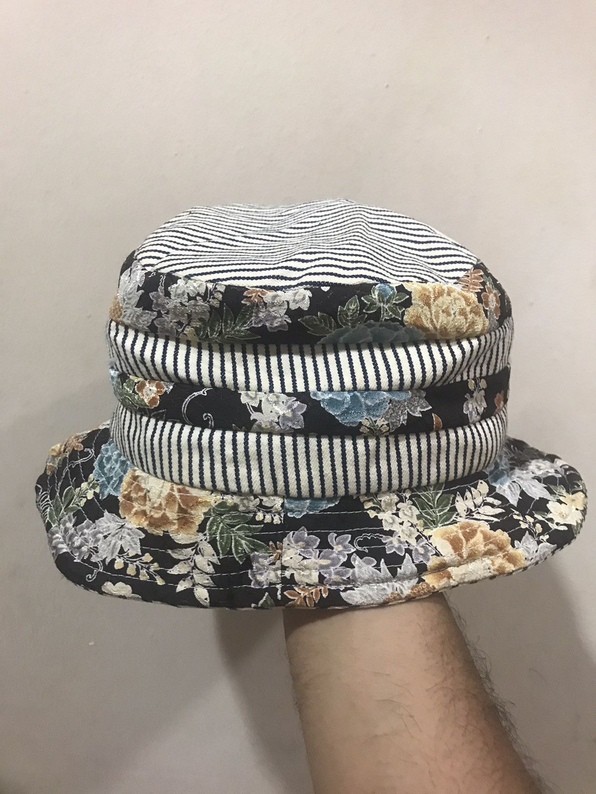 Other 🔥Vintage🔥 Unique Floral Pattern Bucket Hat Size ONE SIZE - 1 Thumbnail