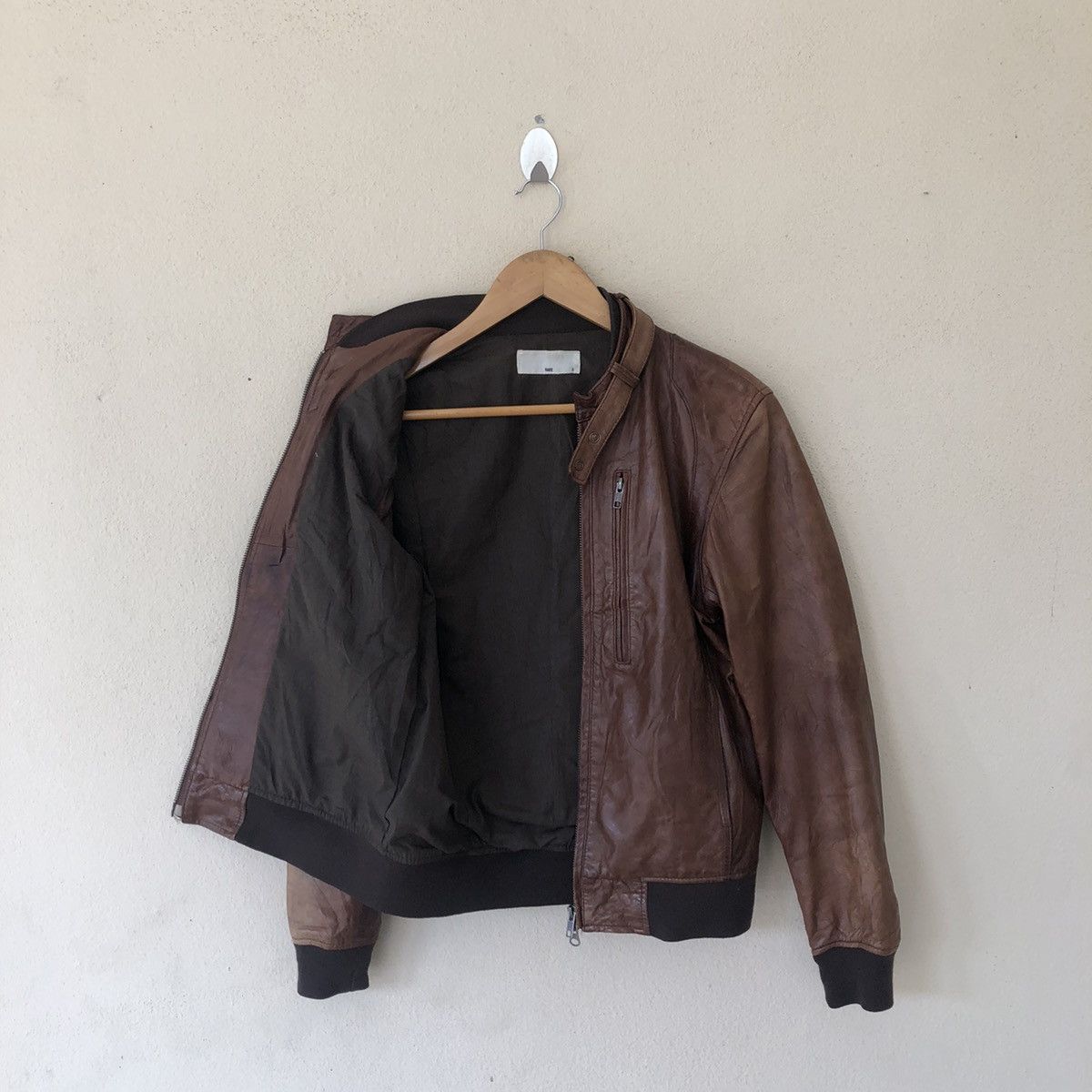 Vintage BIKER JACKET HARE SOFT LEATHER Size US S / EU 44-46 / 1 - 7 Thumbnail