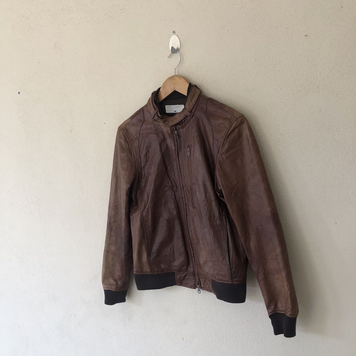 Vintage BIKER JACKET HARE SOFT LEATHER Size US S / EU 44-46 / 1 - 2 Thumbnail