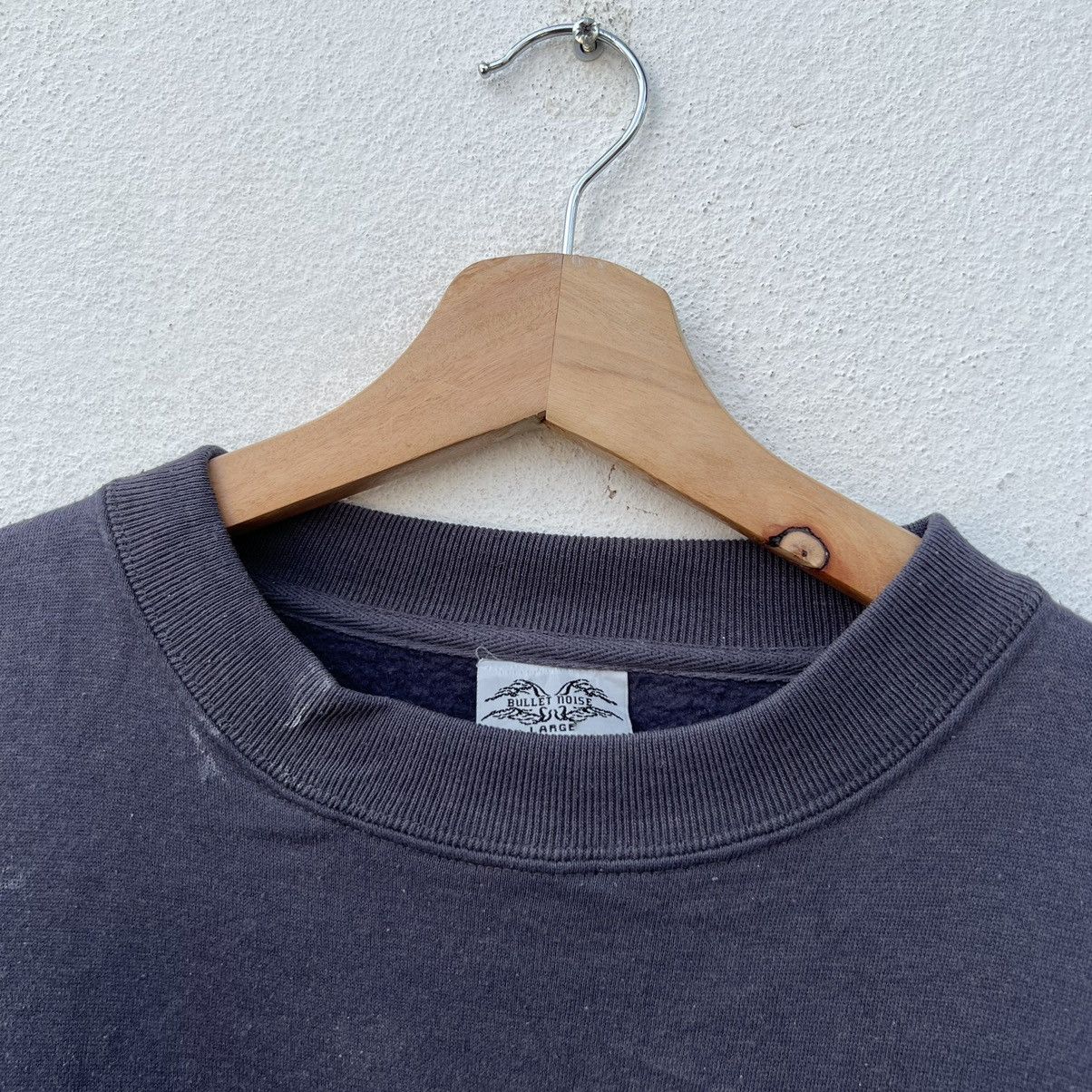 Japanese Brand BULLET NOISE BIG LOGO SWEATSHIRT INSPIRED BY CHROME HEARTS Size US L / EU 52-54 / 3 - 5 Thumbnail