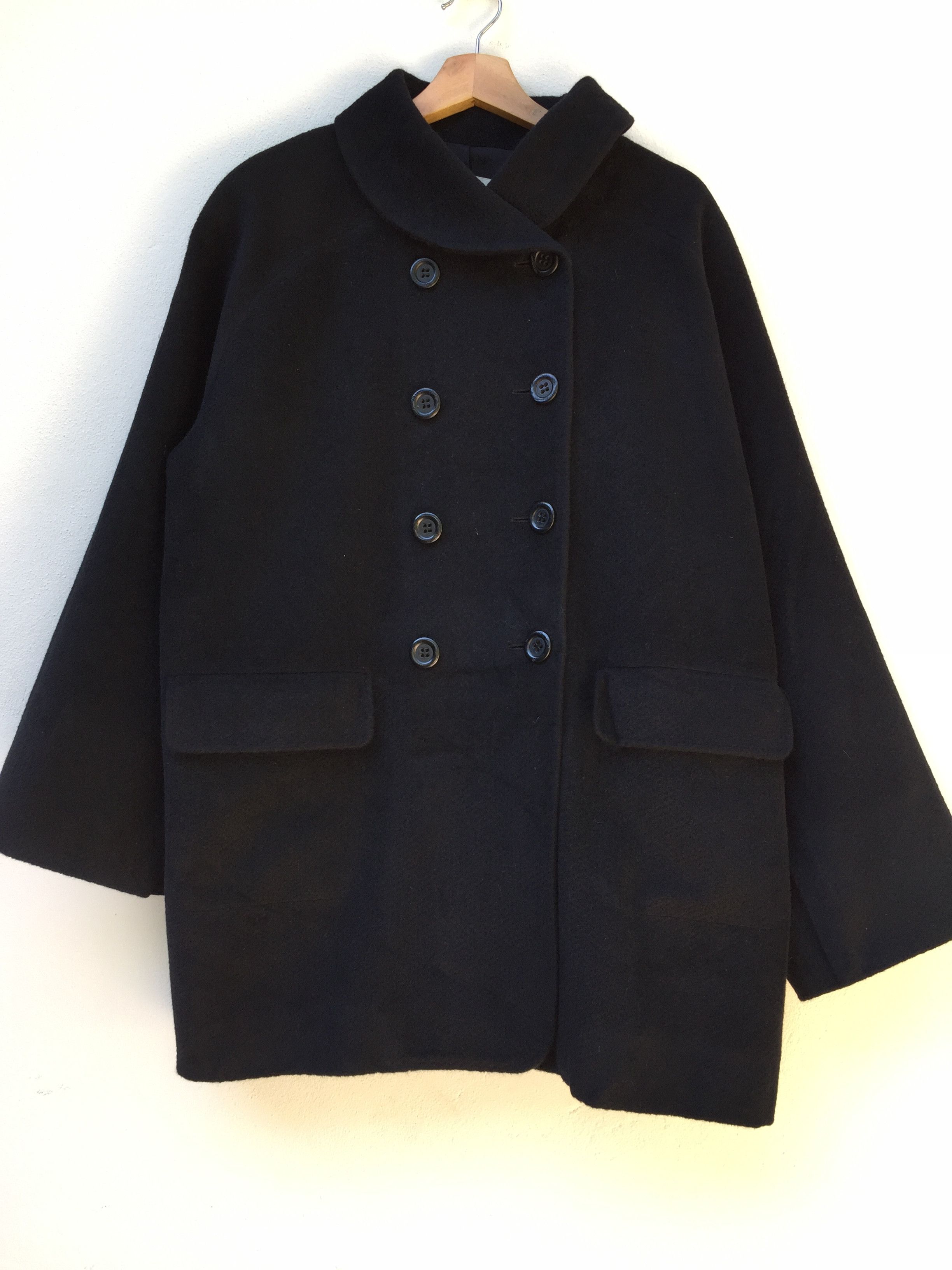 Christian Dior Monsieur Vintage Christian Dior Wool Swing Coat Double Buttons Size US L / EU 52-54 / 3 - 2 Thumbnail