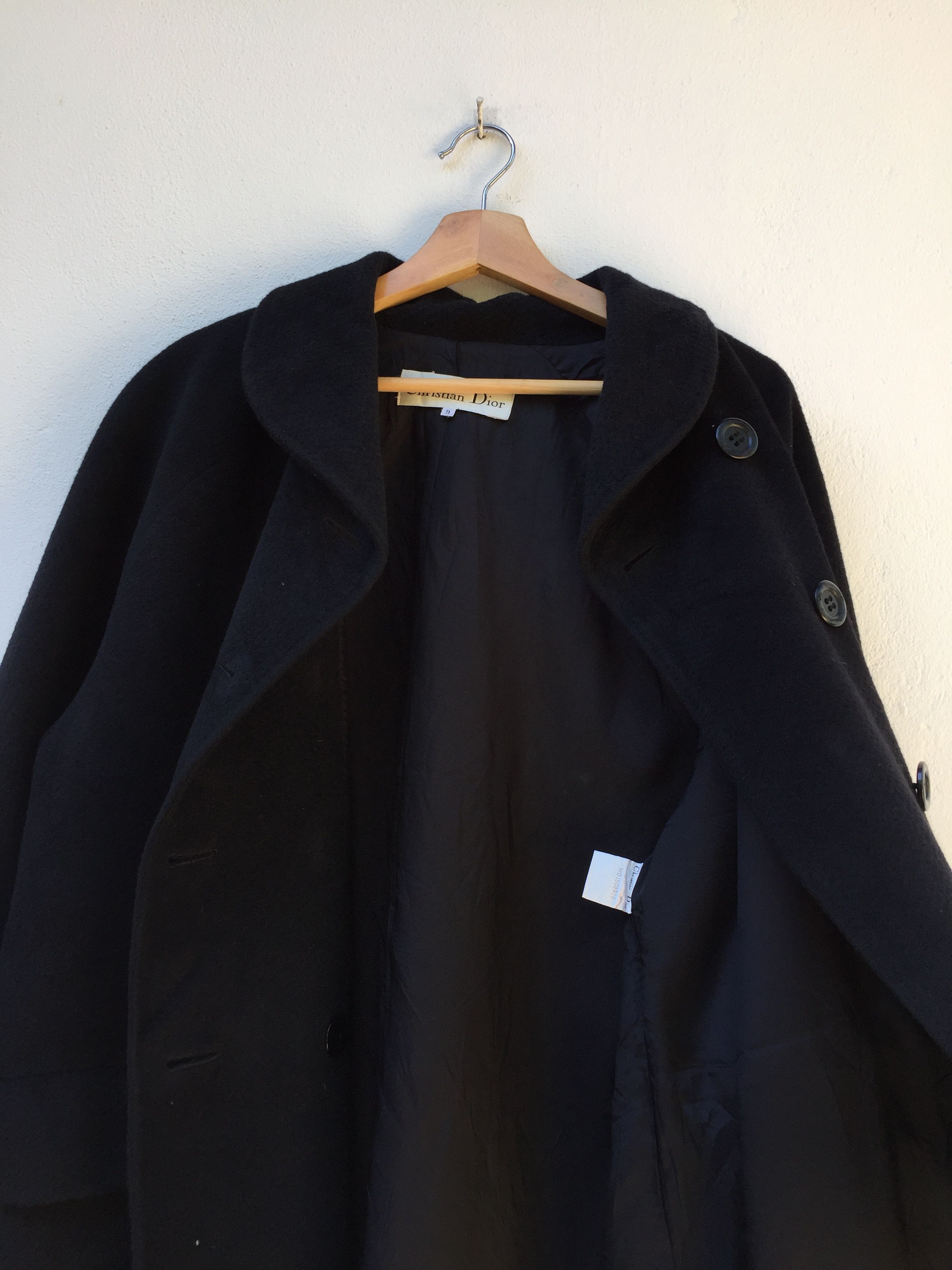 Christian Dior Monsieur Vintage Christian Dior Wool Swing Coat Double Buttons Size US L / EU 52-54 / 3 - 14 Thumbnail