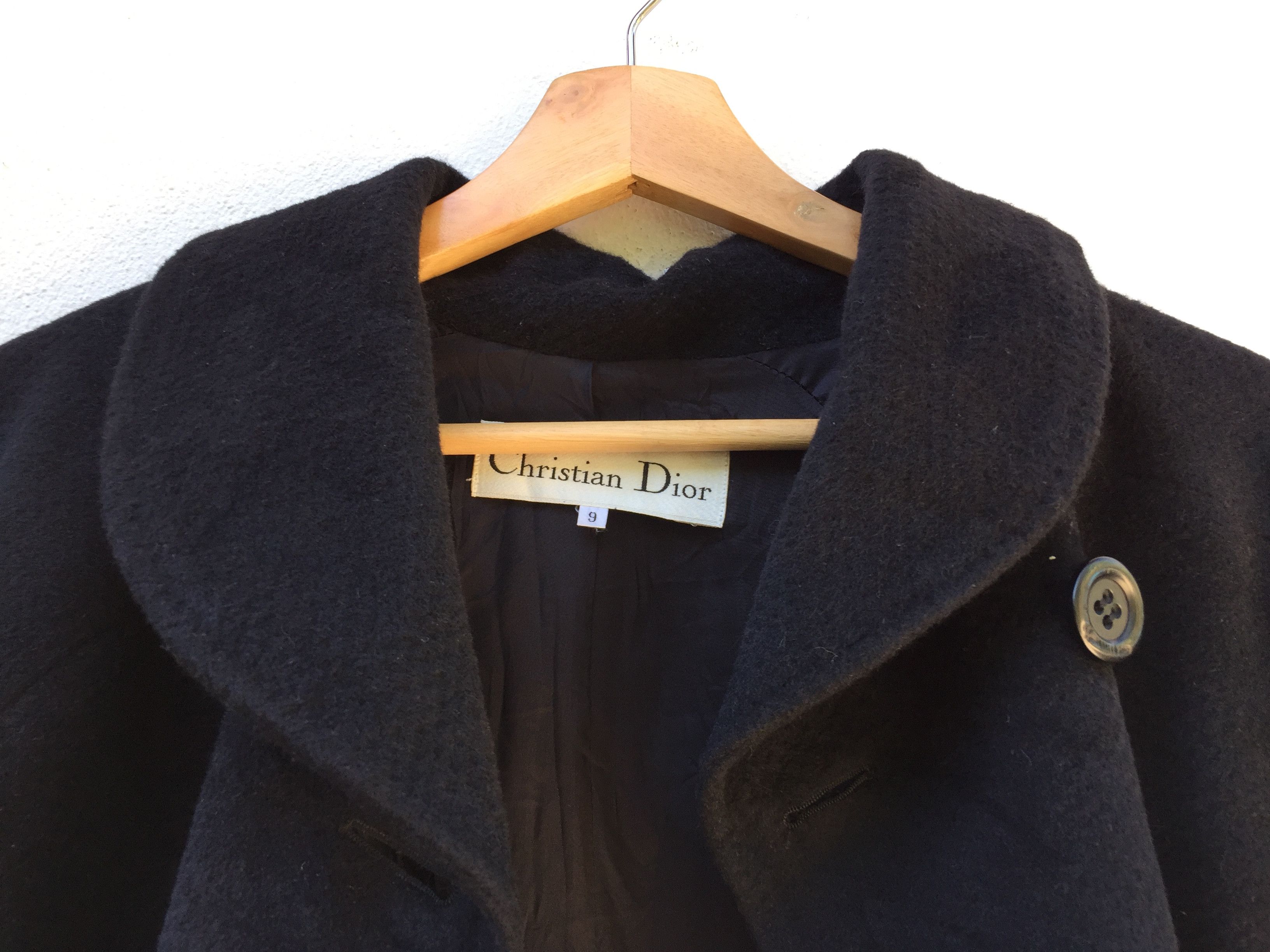 Christian Dior Monsieur Vintage Christian Dior Wool Swing Coat Double Buttons Size US L / EU 52-54 / 3 - 10 Thumbnail