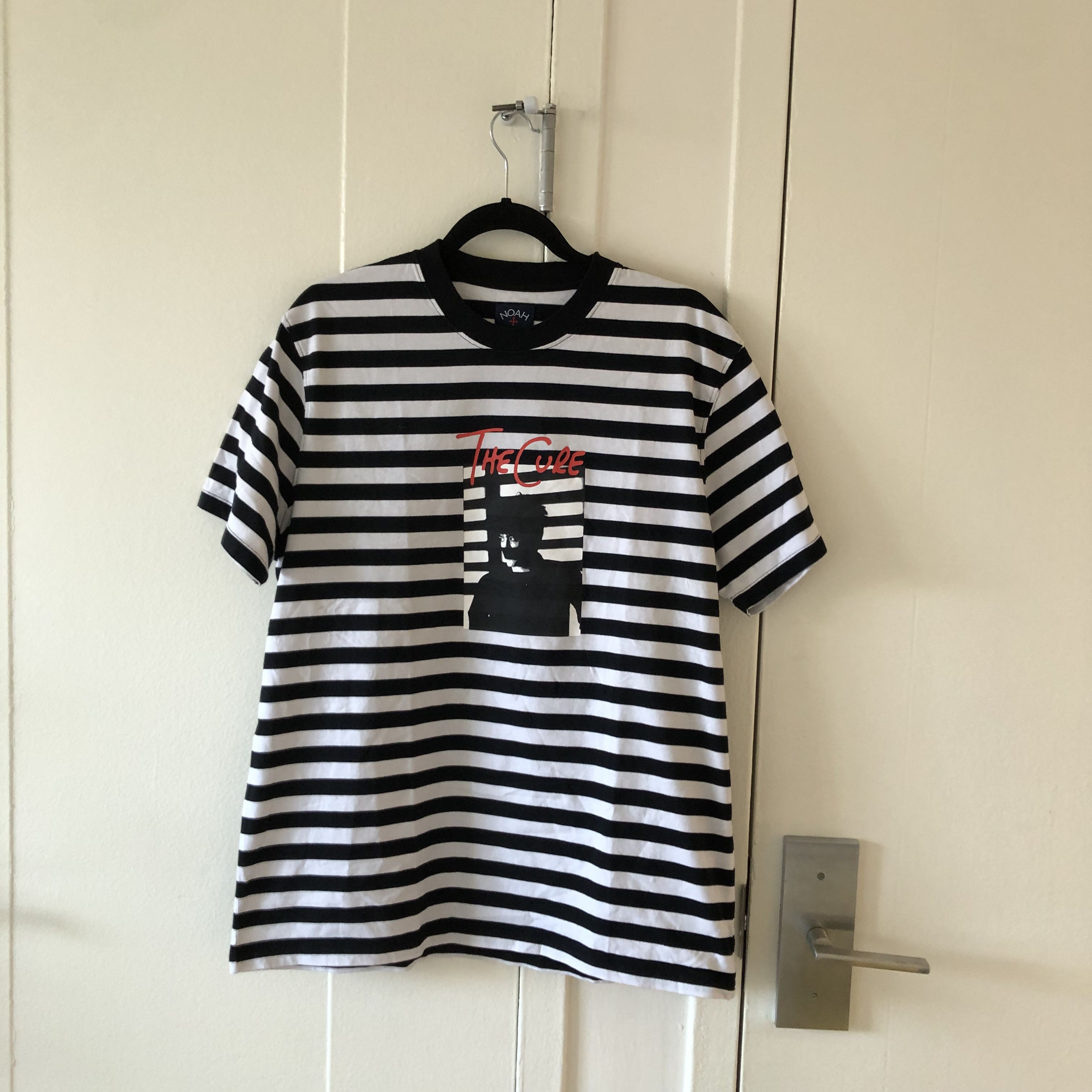 NOAH★Noah x The Cure Striped Top関税込 Noah × The Cure The Cure (striped T Shirt) | Grailed