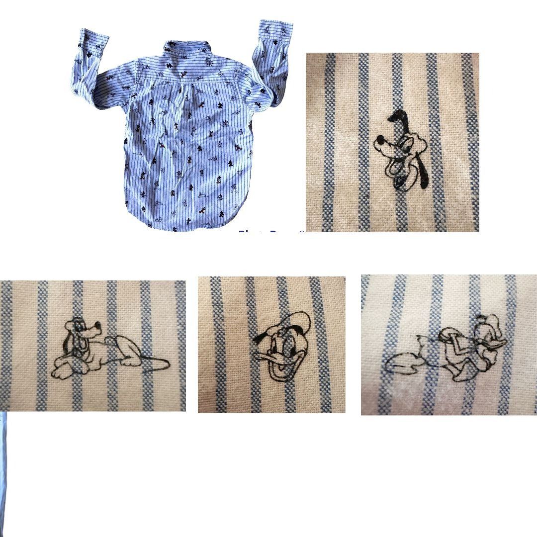 Disney × Gap × Vintage Gap Baby Toddler Button Down Shirt 5T All Over Print Mick Size US S / EU 44-46 / 1 - 4 Thumbnail
