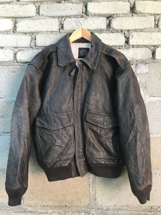 Avirex Vintage Avirex A2 Leather Jacket | Grailed