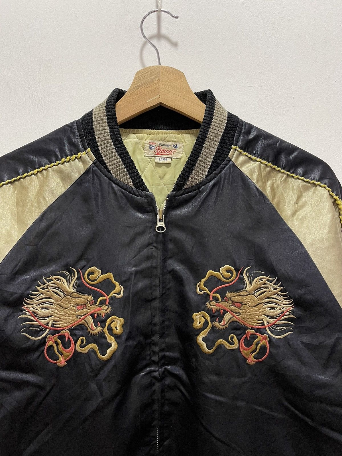 Vintage VINTAGE PATINA DRAGONFLY SUKAJAN SOUVENIR DISTRESSED JACKET Size US M / EU 48-50 / 2 - 10 Thumbnail