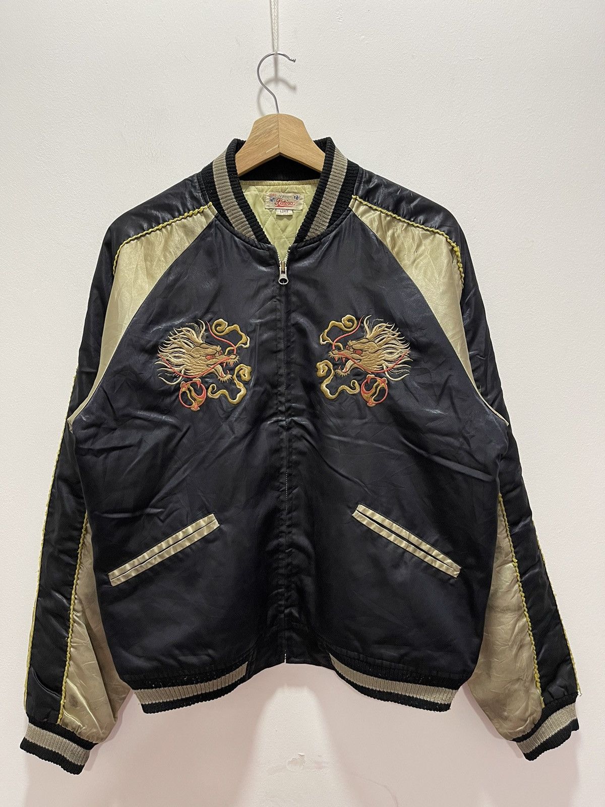 Vintage VINTAGE PATINA DRAGONFLY SUKAJAN SOUVENIR DISTRESSED JACKET Size US M / EU 48-50 / 2 - 9 Thumbnail