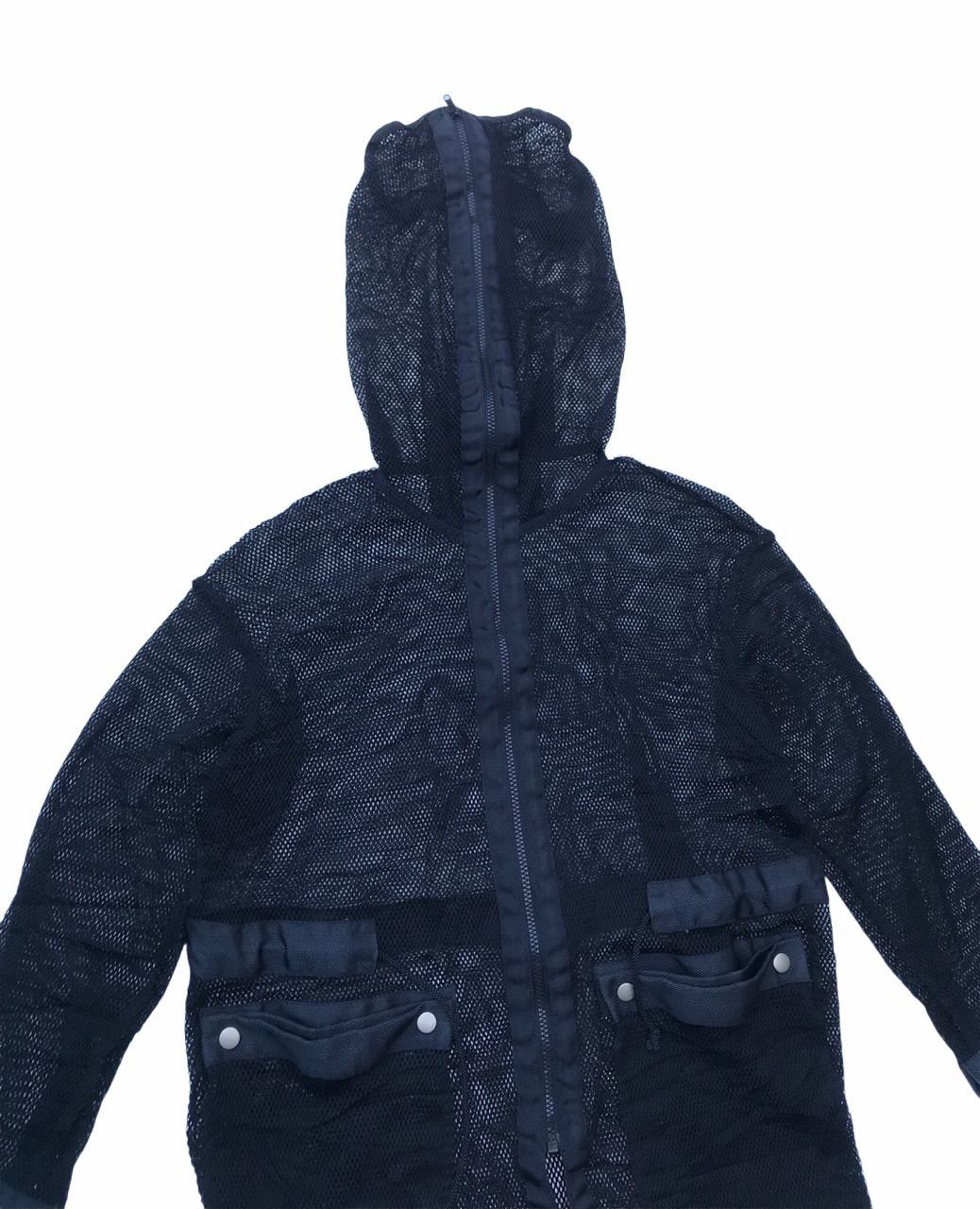 Issey Miyake Archival Issey Miyake Detachable Pocket Mesh Hoodie Jacket Size US M / EU 48-50 / 2 - 3 Thumbnail