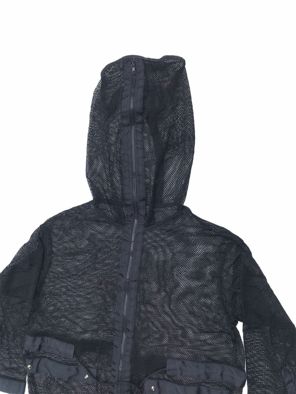 Issey Miyake Archival Issey Miyake Detachable Pocket Mesh Hoodie Jacket Size US M / EU 48-50 / 2 - 2 Thumbnail