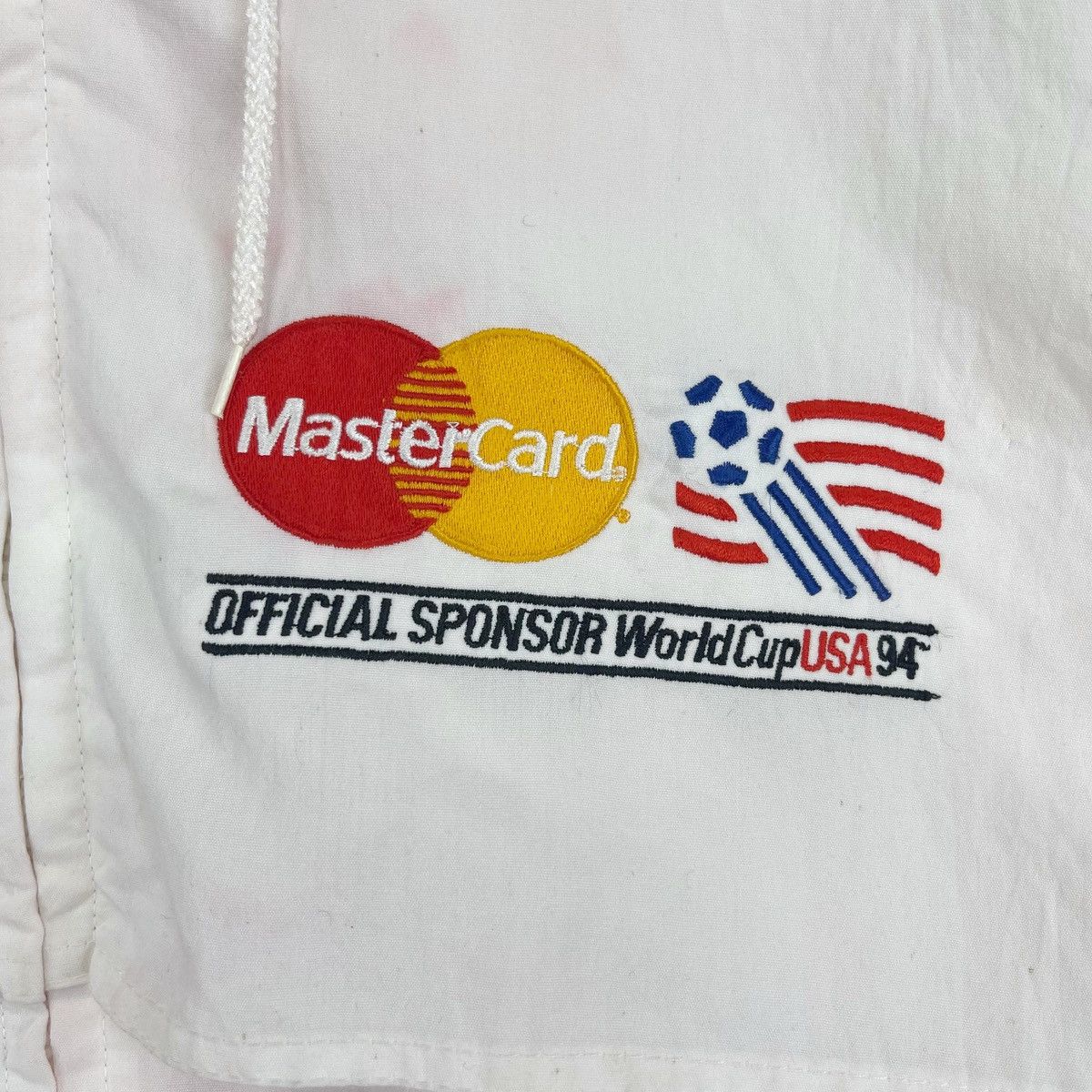 Vintage 1994 World Cup USA Mastercard Sponsored Bomber Jacket Size US M / EU 48-50 / 2 - 7 Thumbnail