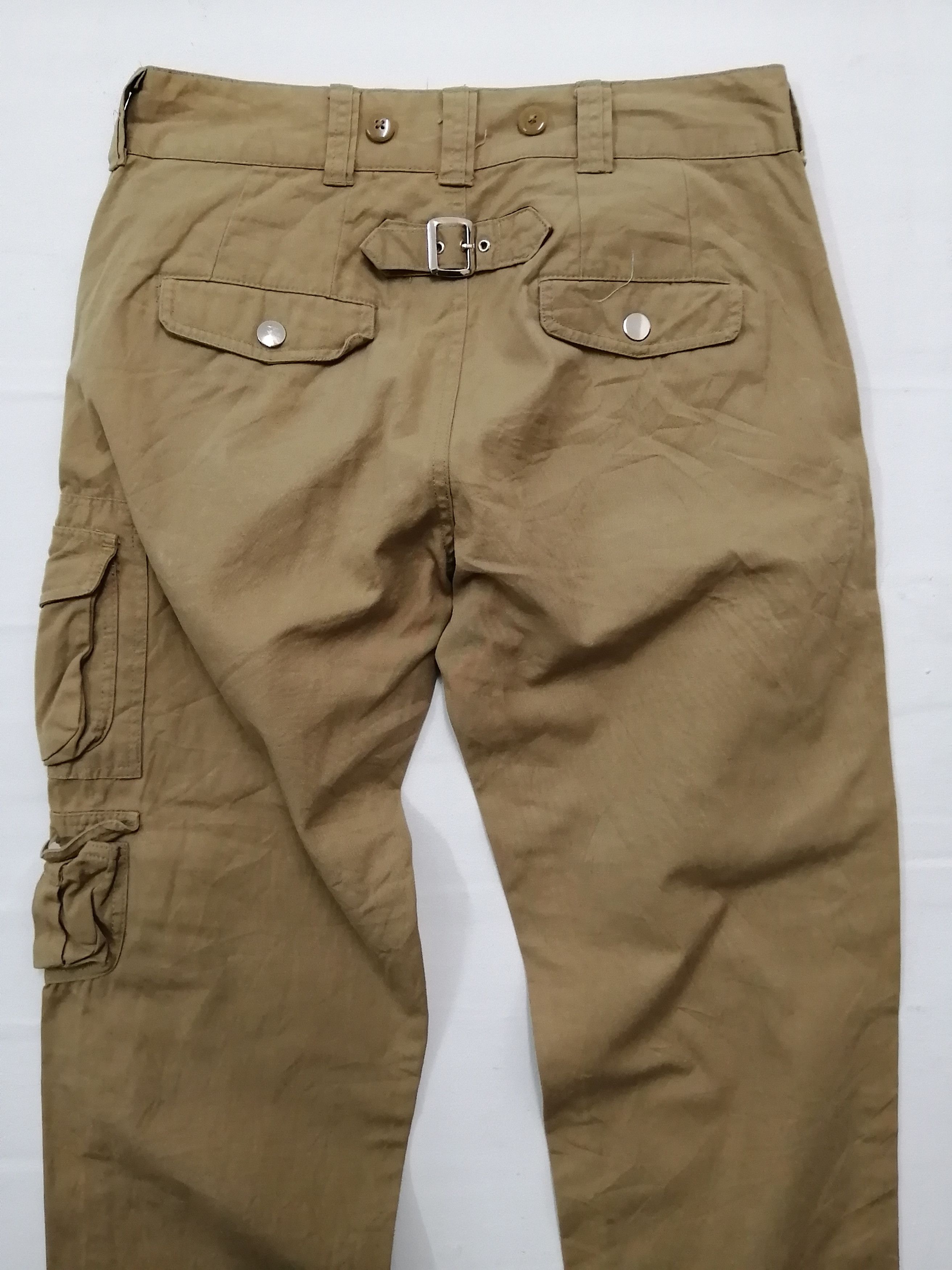 Japanese Brand Neutral Infinity Japanese Multipocket Cargo Pants Size US 33 - 4 Thumbnail