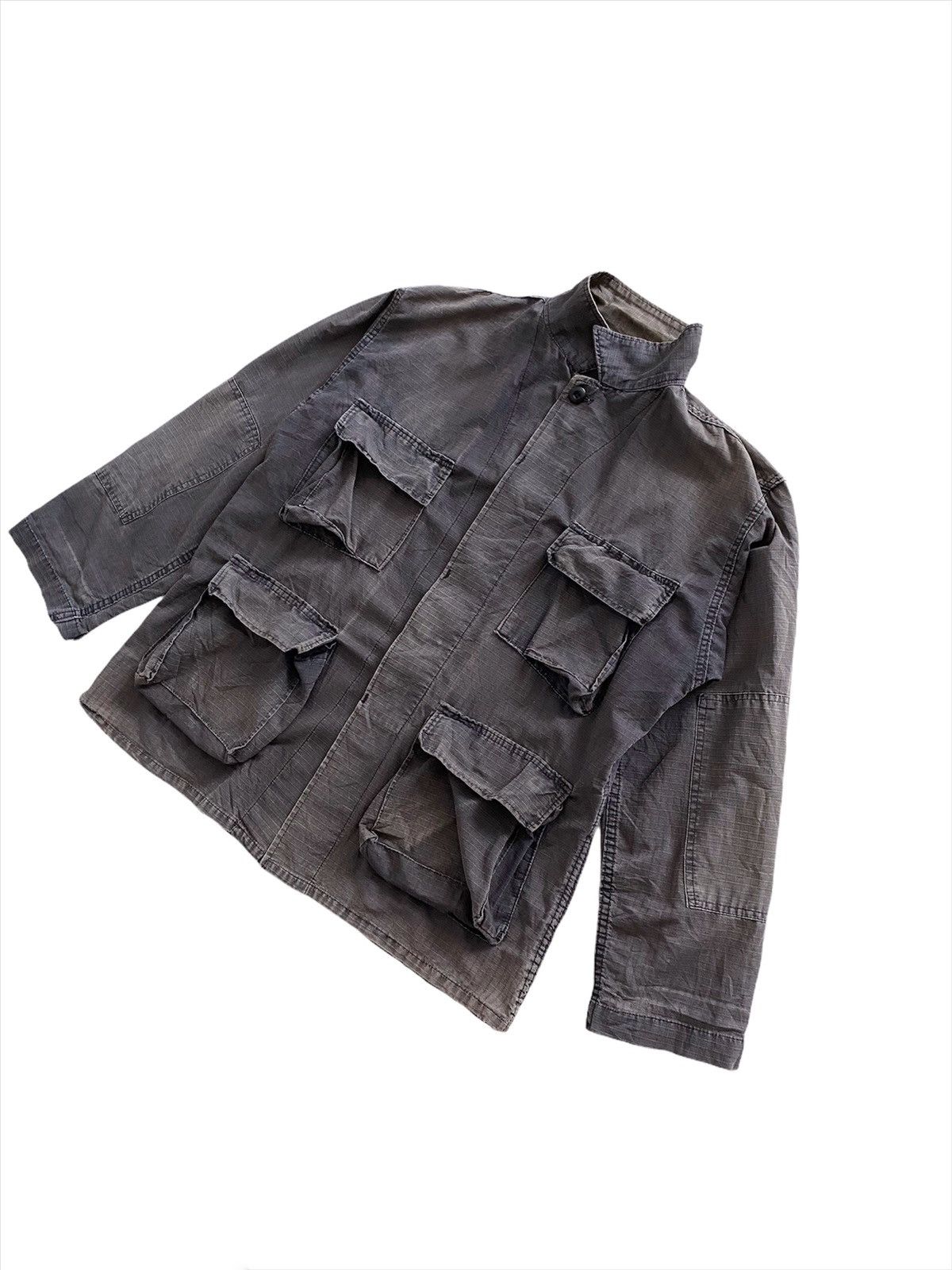 Vintage Made in Usa 70's military Jacket design Vintage Size US L / EU 52-54 / 3 - 3 Thumbnail