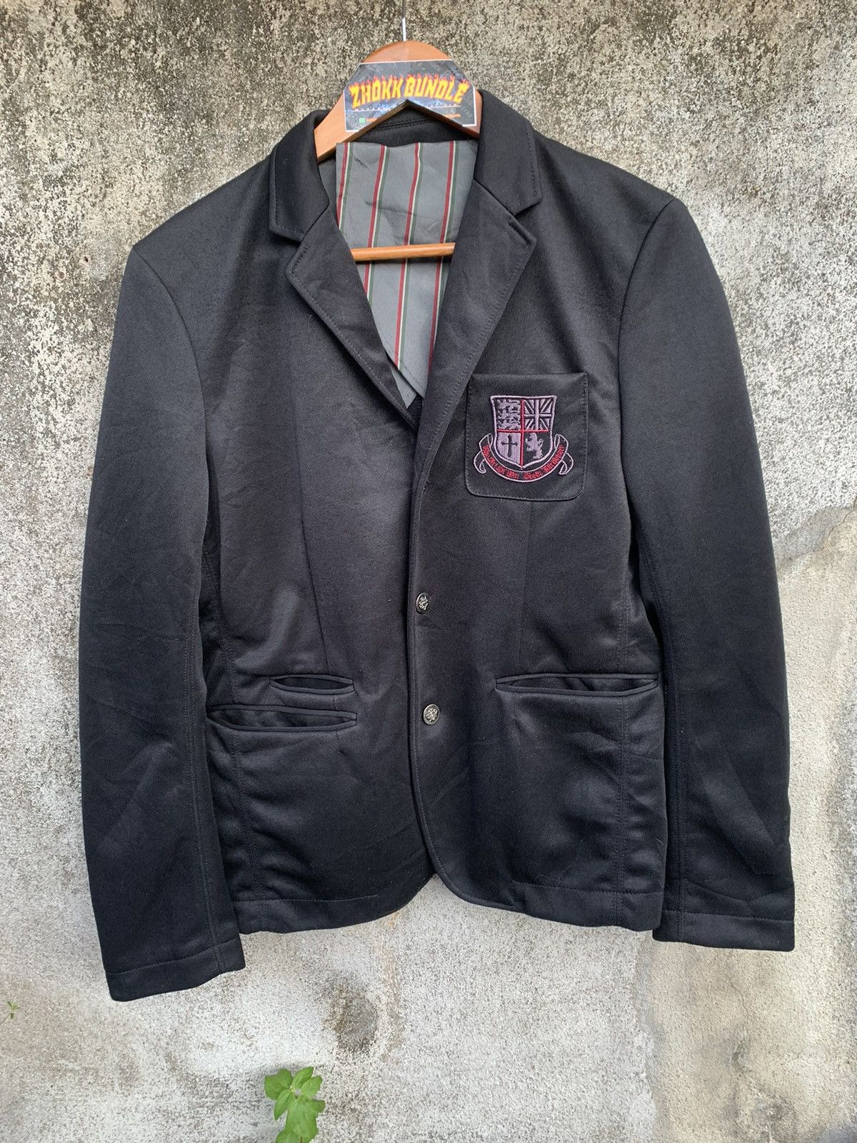 image of Vintage Takeo Kikuchi Blazer in Black, Women's (Size XS)