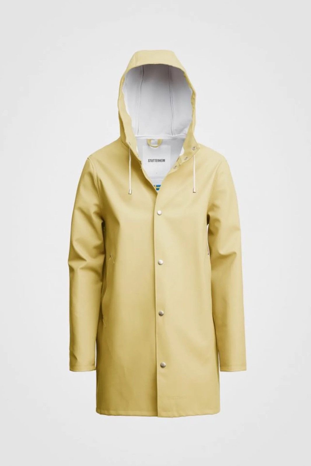 Stutterheim DS! Stutterheim Stockholm Lemon Raincoat Size US M / EU 48-50 / 2 - 1 Thumbnail