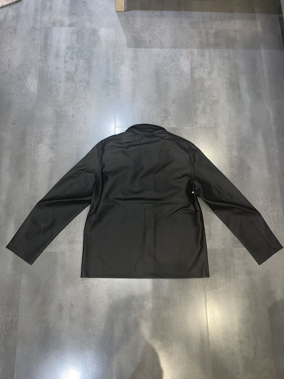 Stutterheim DS! Stutterheim Stadion Black Short Raincoat Size US M / EU 48-50 / 2 - 4 Thumbnail