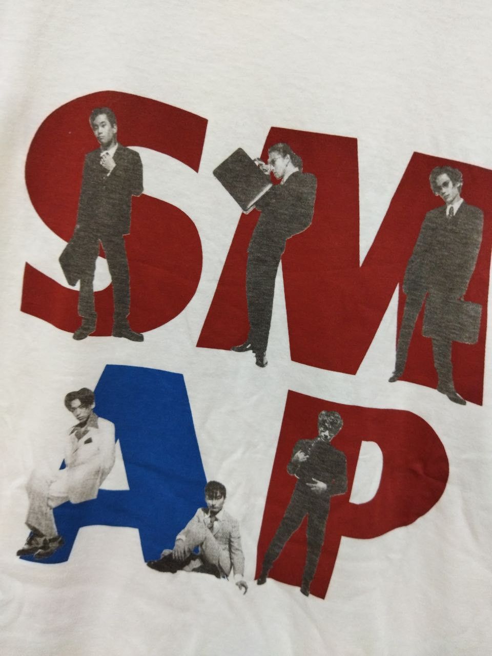 Band Tees Vintage SMAP Japanese Boy Band Tee Size US M / EU 48-50 / 2 - 7 Thumbnail