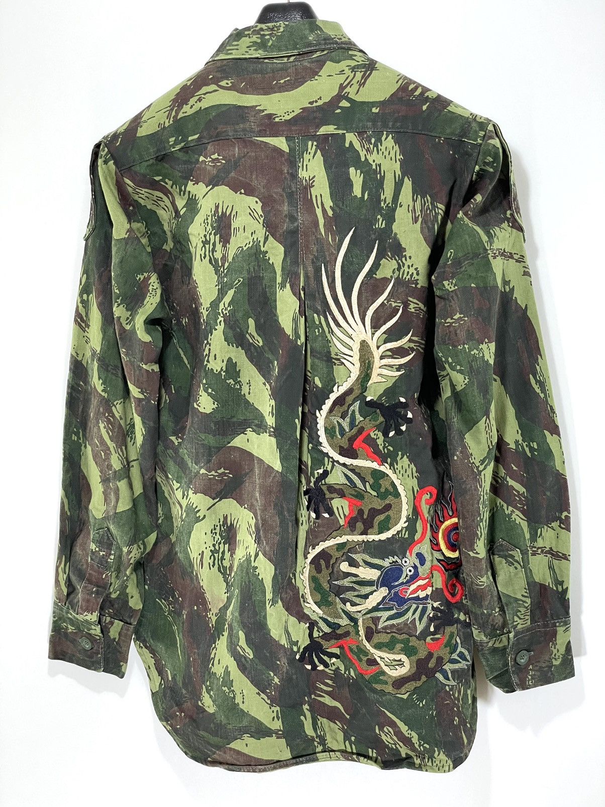 Maharishi maharishi camo embroidered shirt Size US S / EU 44-46 / 1 - 1 Thumbnail