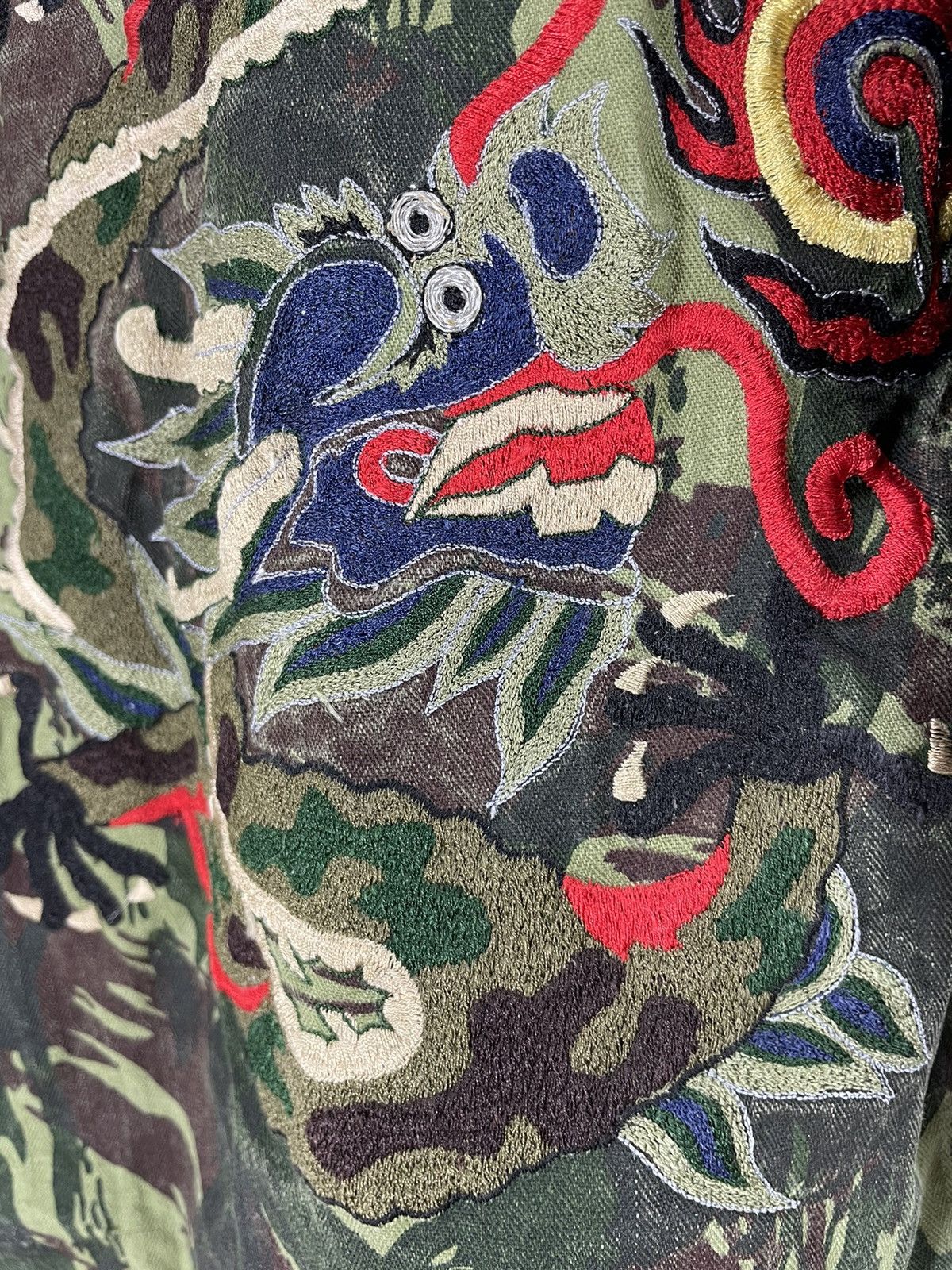Maharishi maharishi camo embroidered shirt Size US S / EU 44-46 / 1 - 11 Thumbnail