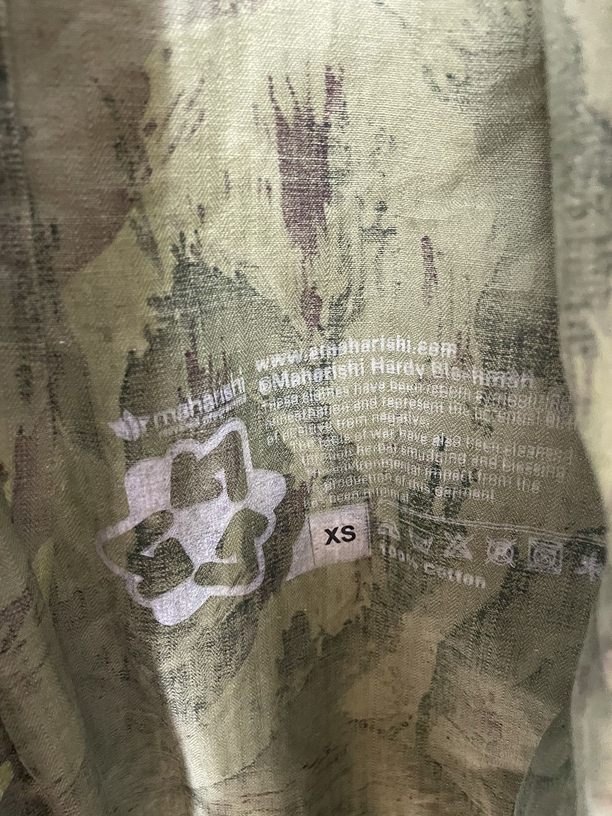 Maharishi maharishi camo embroidered shirt Size US S / EU 44-46 / 1 - 5 Thumbnail