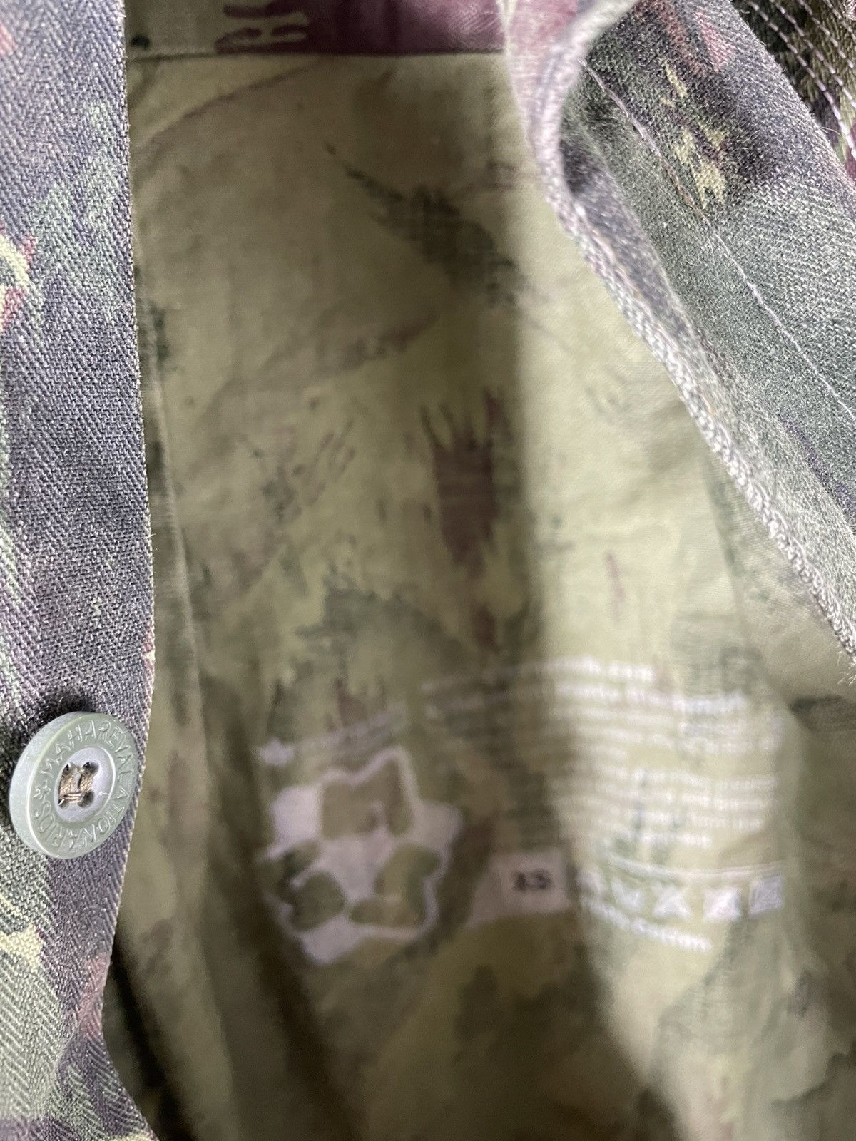 Maharishi maharishi camo embroidered shirt Size US S / EU 44-46 / 1 - 6 Thumbnail