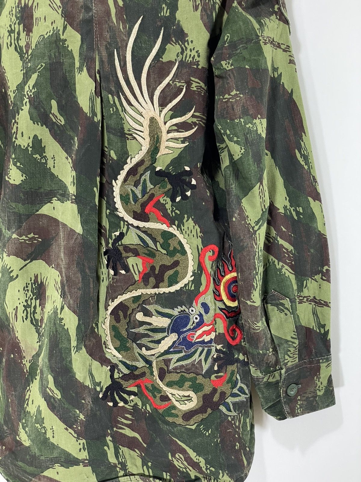 Maharishi maharishi camo embroidered shirt Size US S / EU 44-46 / 1 - 9 Thumbnail