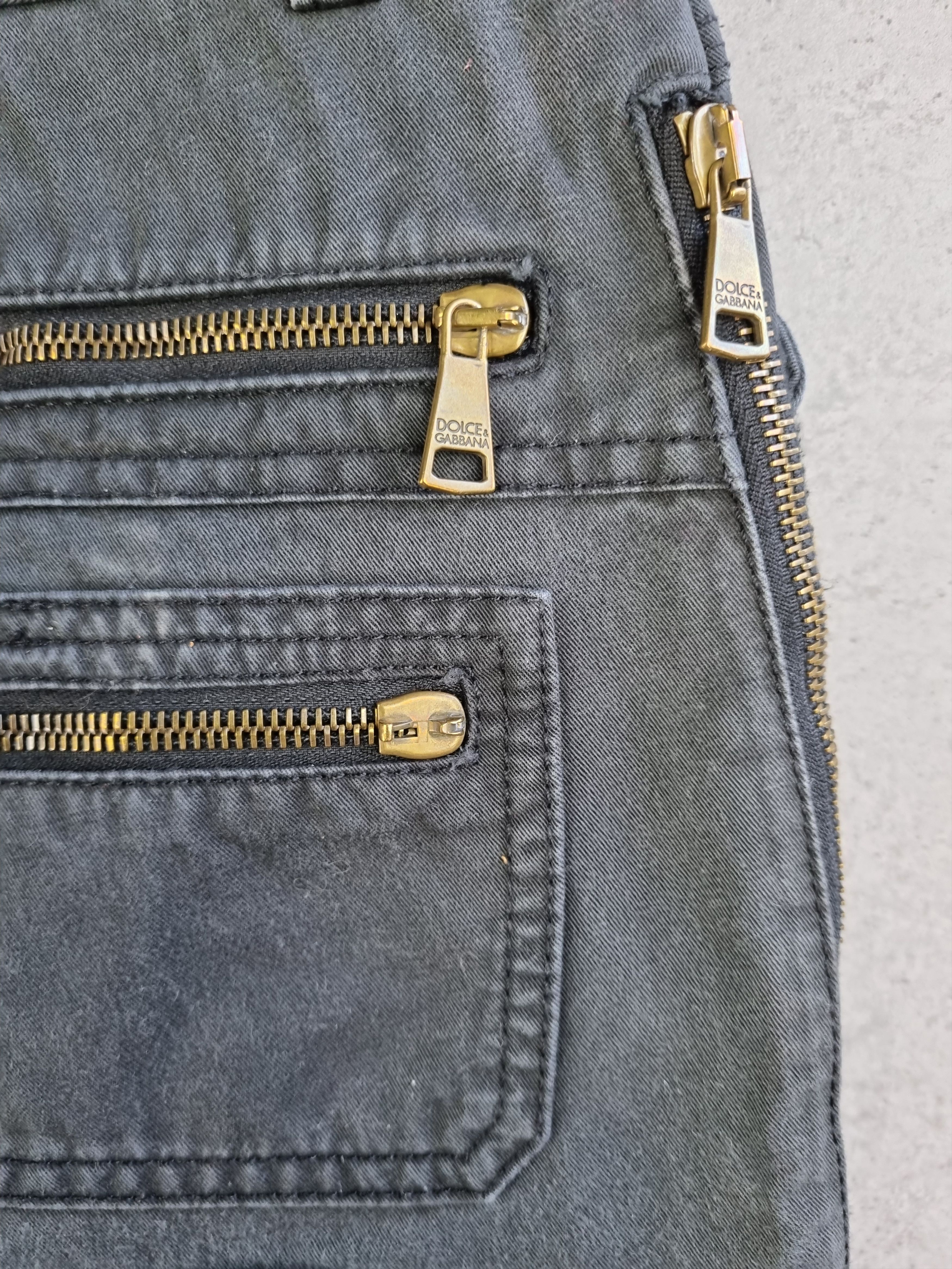 Dolce & Gabbana × Vintage Early '00 rare Multi Pockets Dolce & Gabbana Aviator Pants Size US 30 / EU 46 - 13 Thumbnail